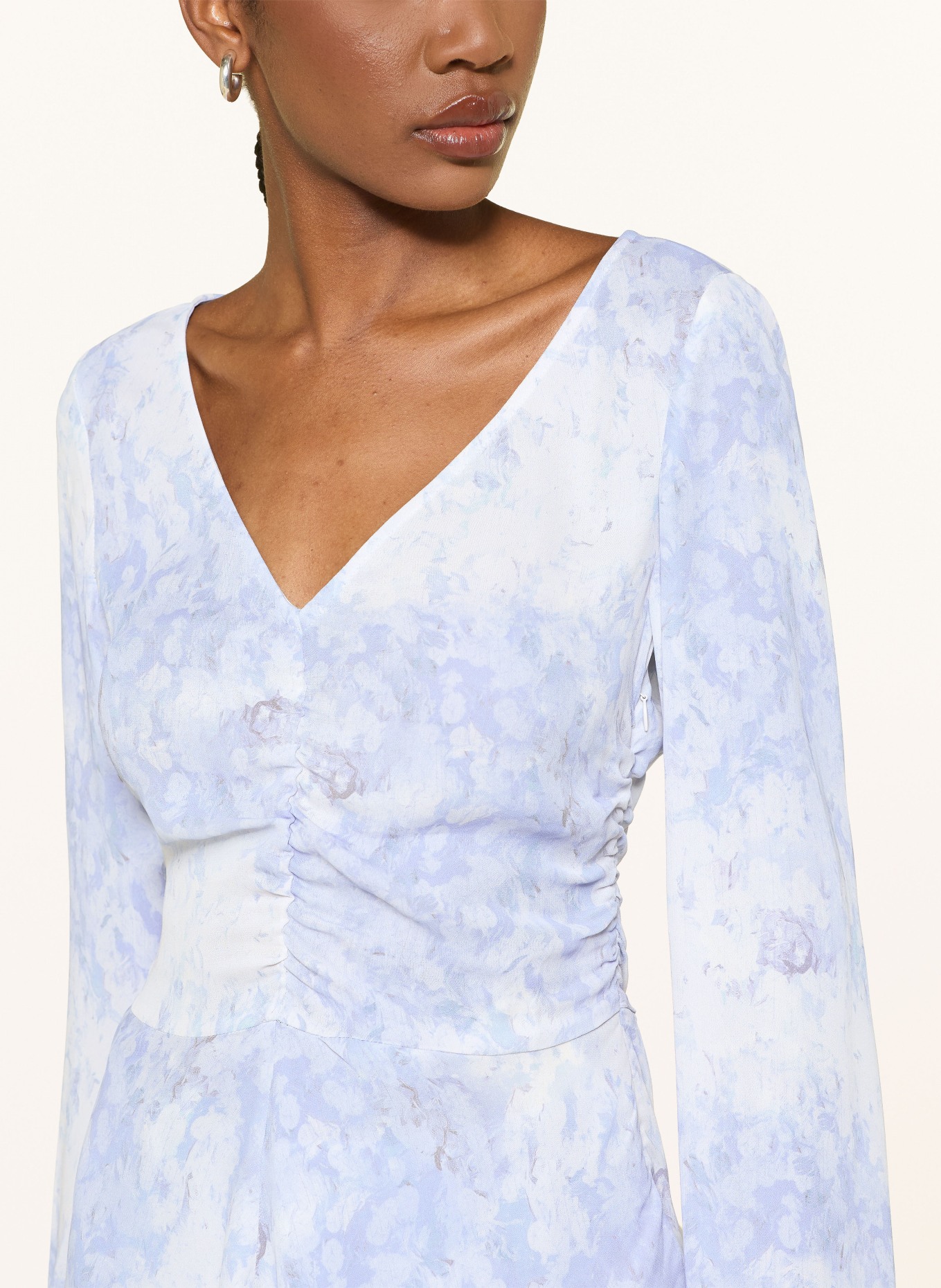 BAUM UND PFERDGARTEN MALLIE Blouse Shirt: LIGHT PURPLE / PURPLE