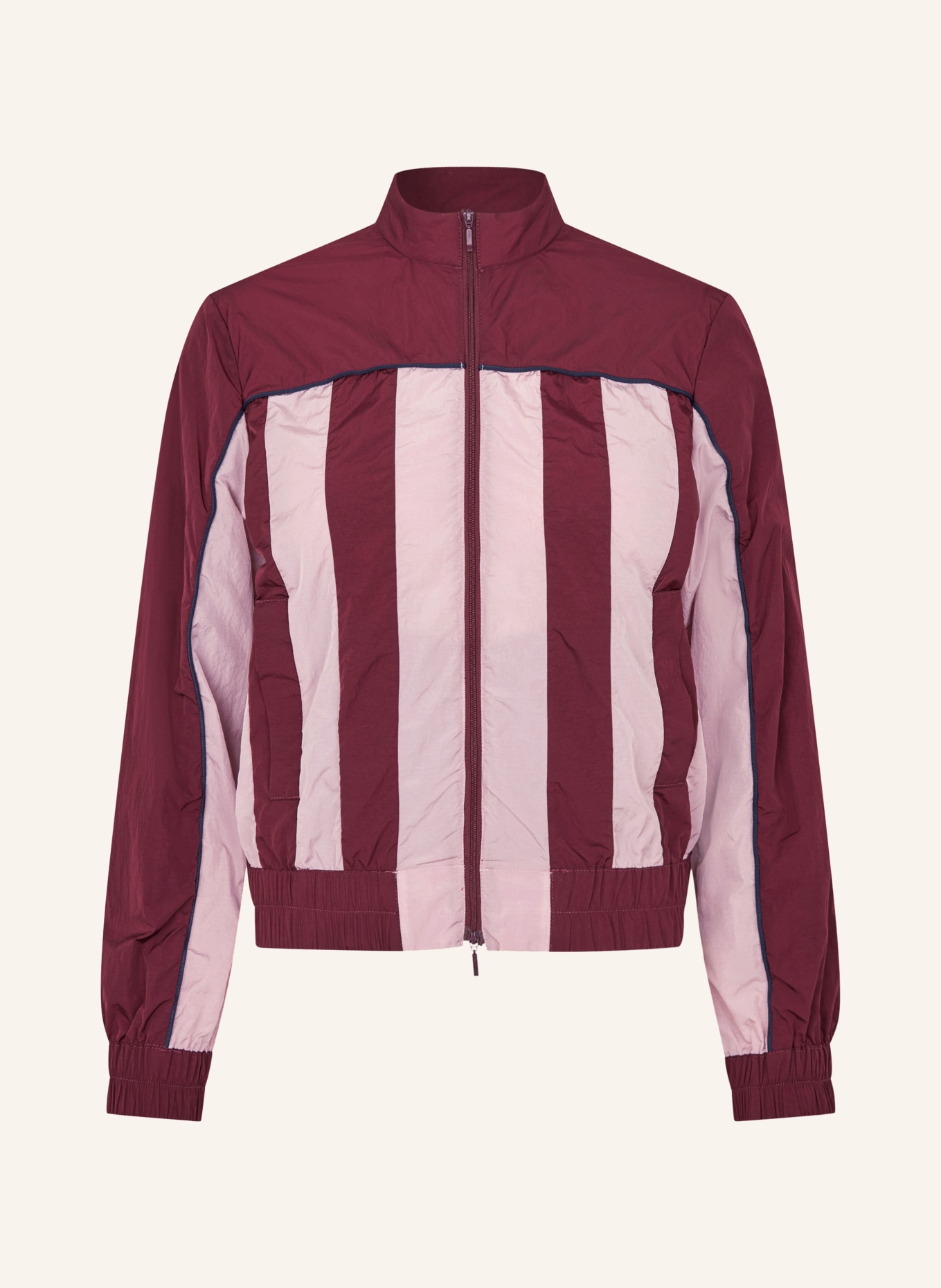 BAUM UND PFERDGARTEN Kurtka BETTIE: CIEMNOCZERWONY / BLADORÓŻOWY