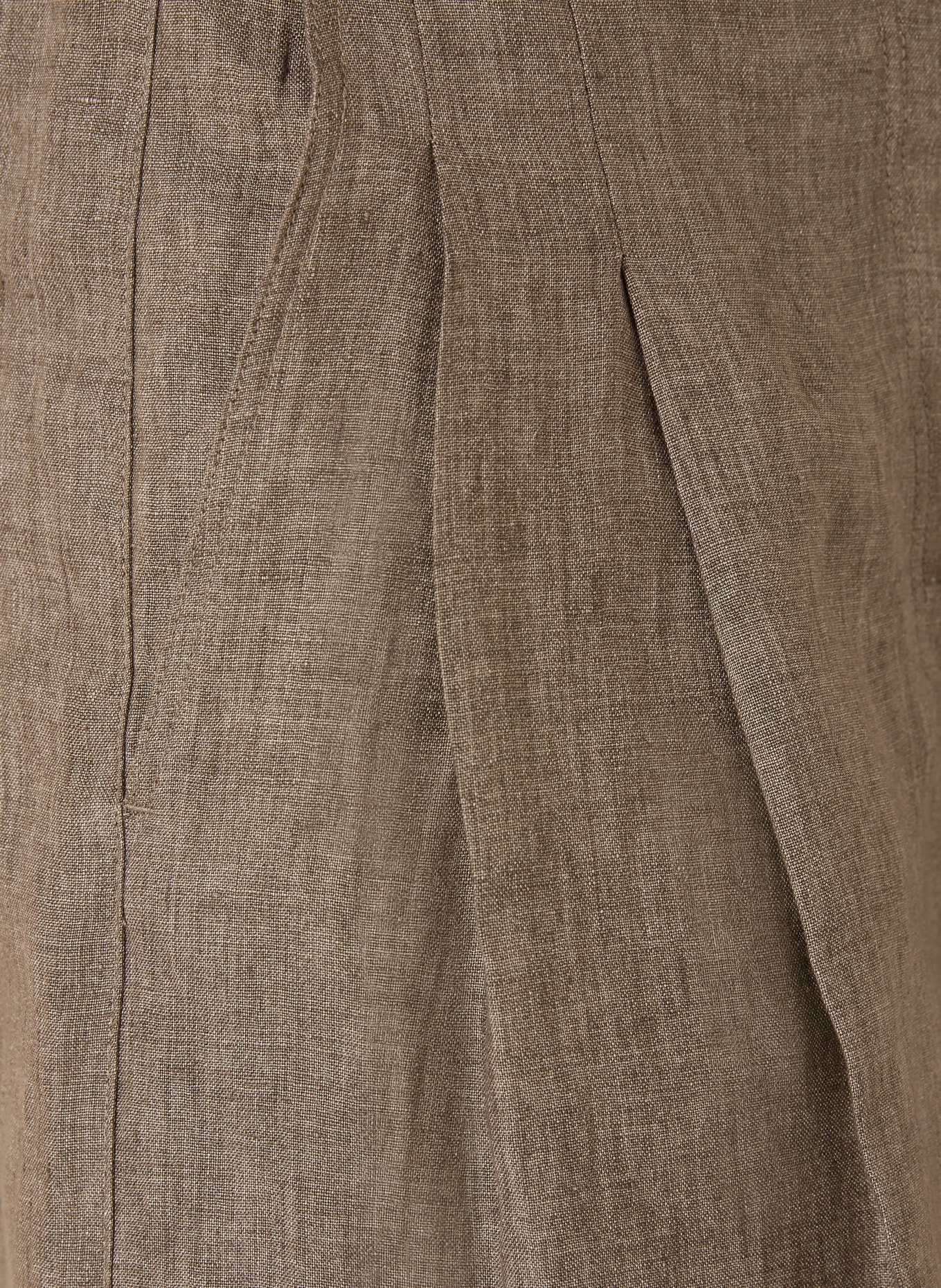 IRIS von ARNIM Leinenshorts SEYCHELL: TAUPE