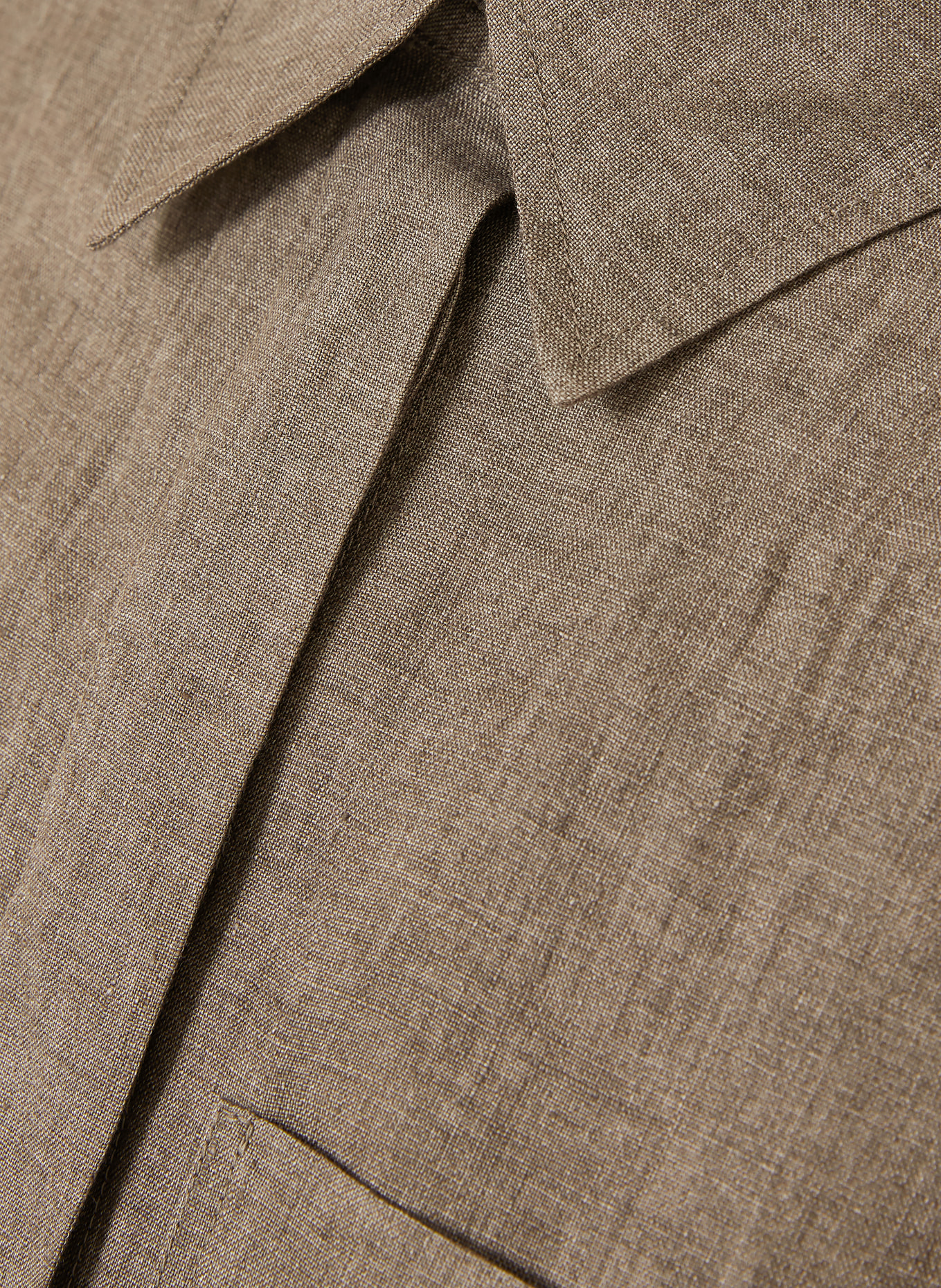 IRIS von ARNIM Hemdbluse SARDINIA: TAUPE