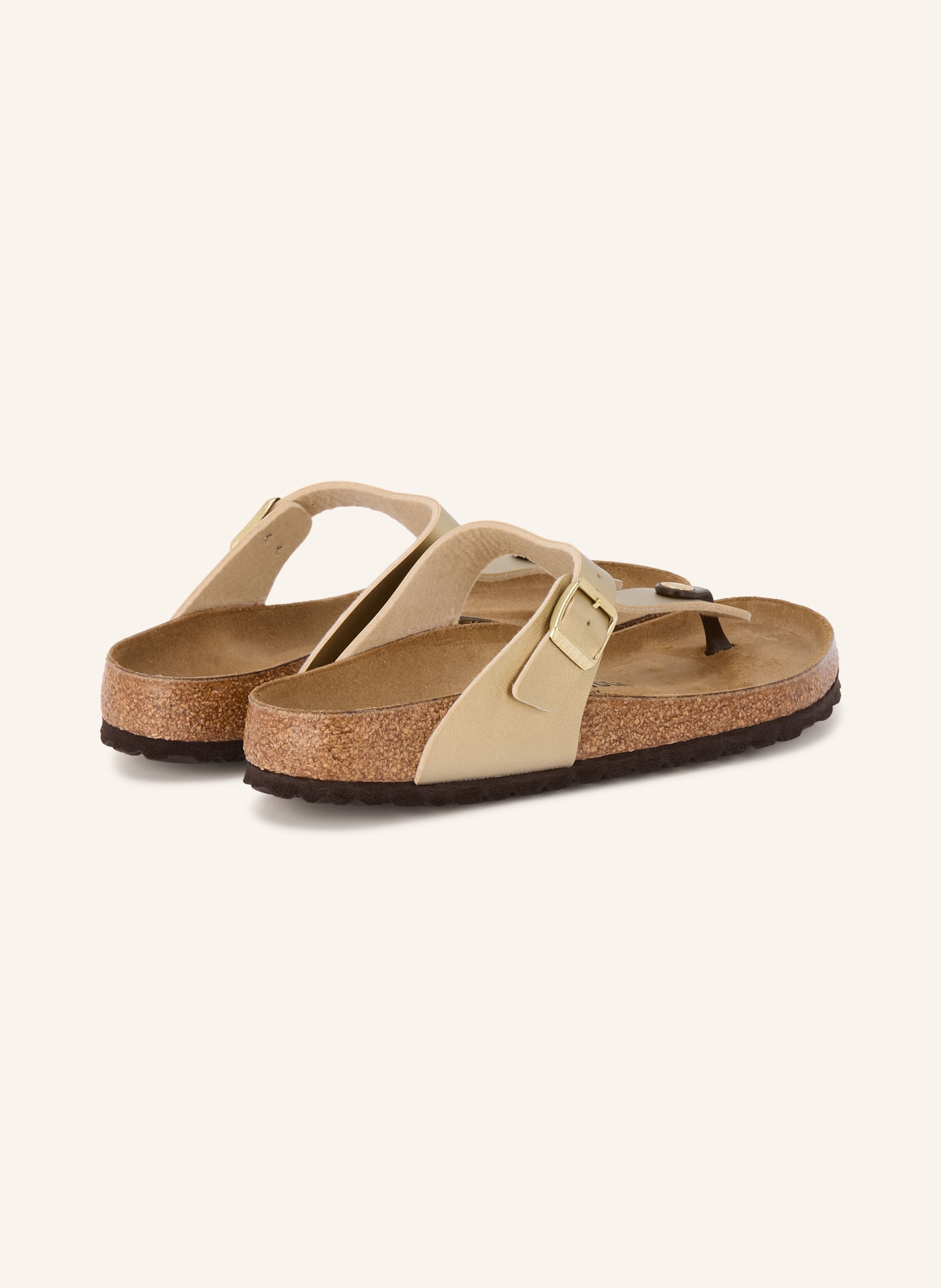 BIRKENSTOCK Chaussures à orteils séparés GIZEH BIRKO-FLOR: OR