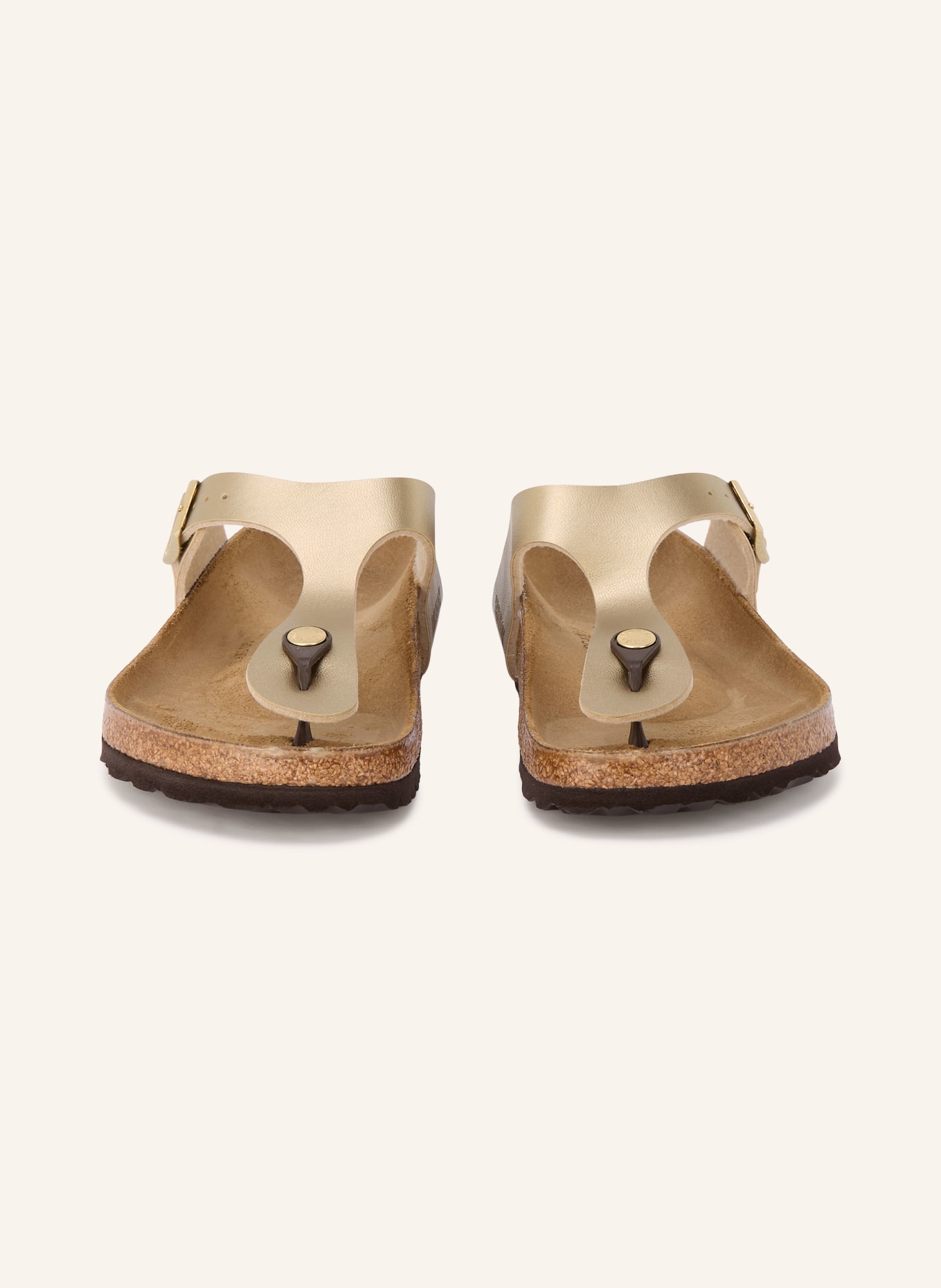 BIRKENSTOCK Chaussures à orteils séparés GIZEH BIRKO-FLOR: OR