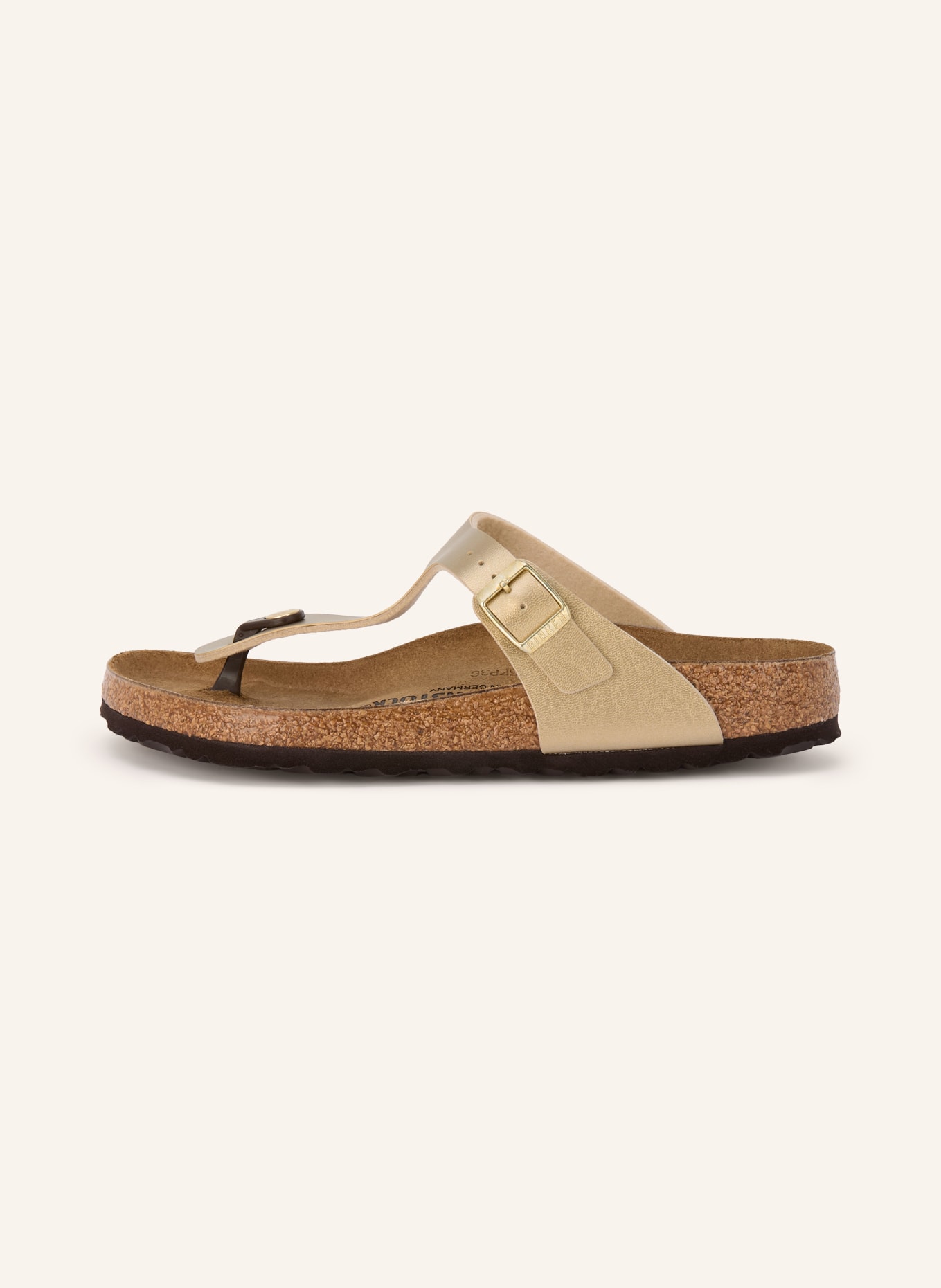 BIRKENSTOCK Chaussures à orteils séparés GIZEH BIRKO-FLOR: OR