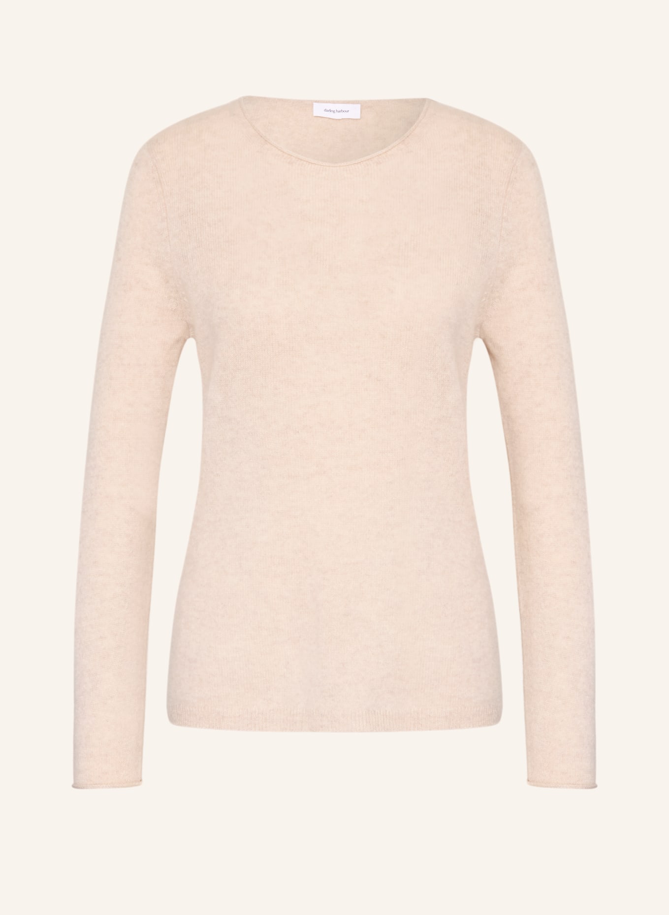 darling harbour Cashmere-Pullover: pebble melange