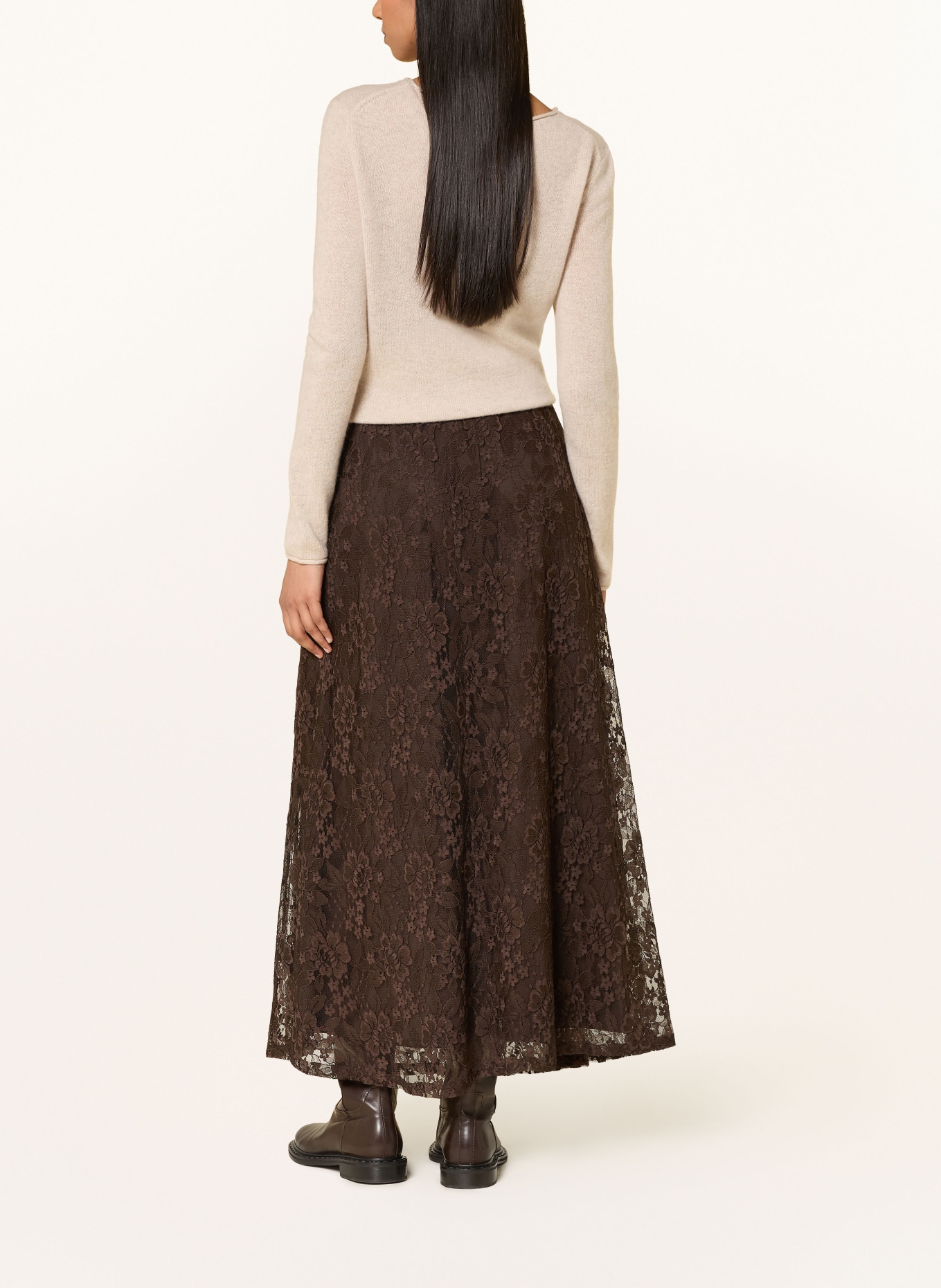 darling harbour Cashmere-Pullover: pebble melange