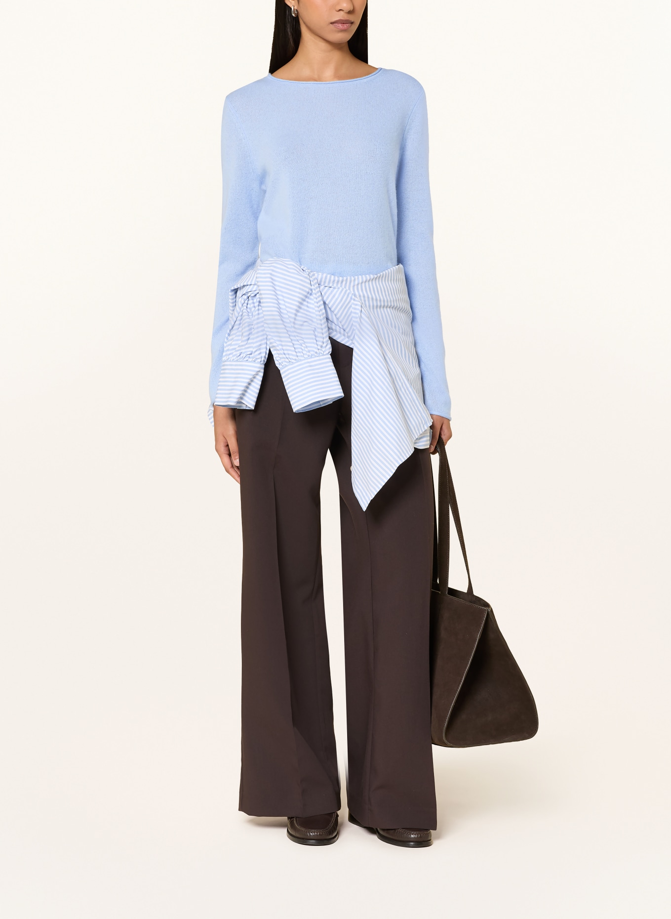 darling harbour Cashmere-Pullover: Corn Flower