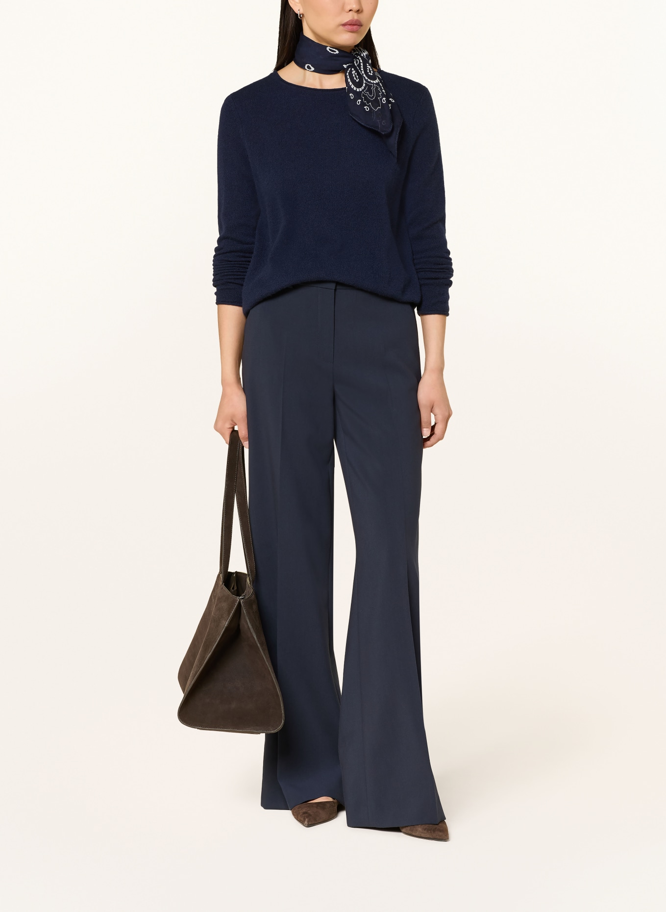 darling harbour Cashmere-Pullover: NAVY