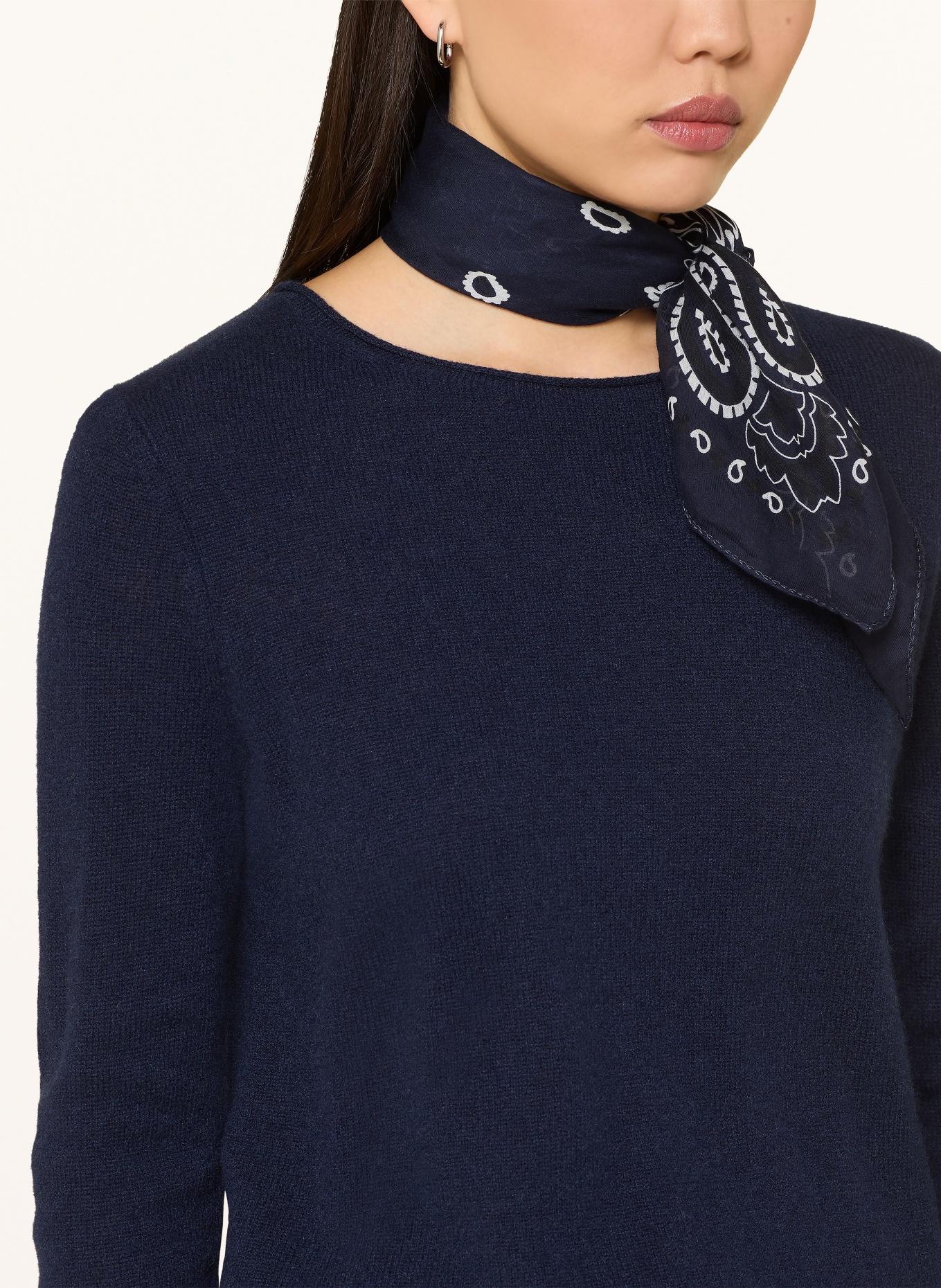 darling harbour Cashmere-Pullover: NAVY