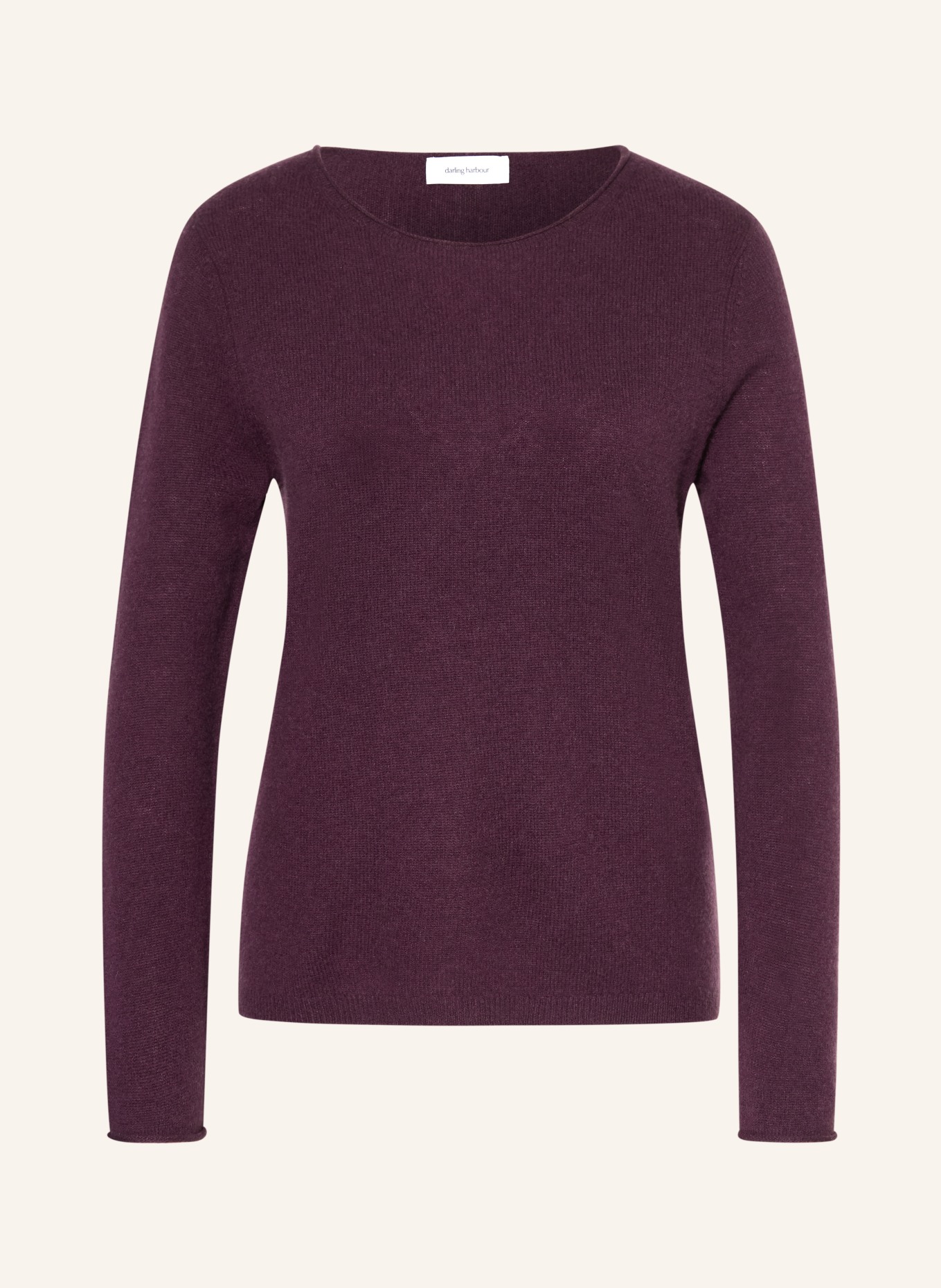 darling harbour Pull en cachemire: PLUM