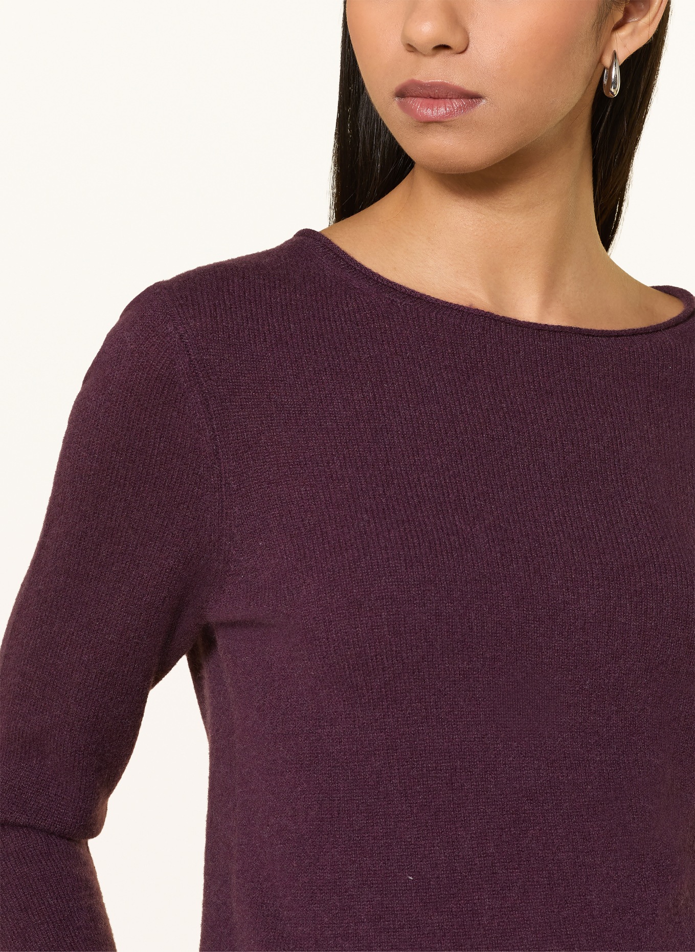 darling harbour Pull en cachemire: PLUM