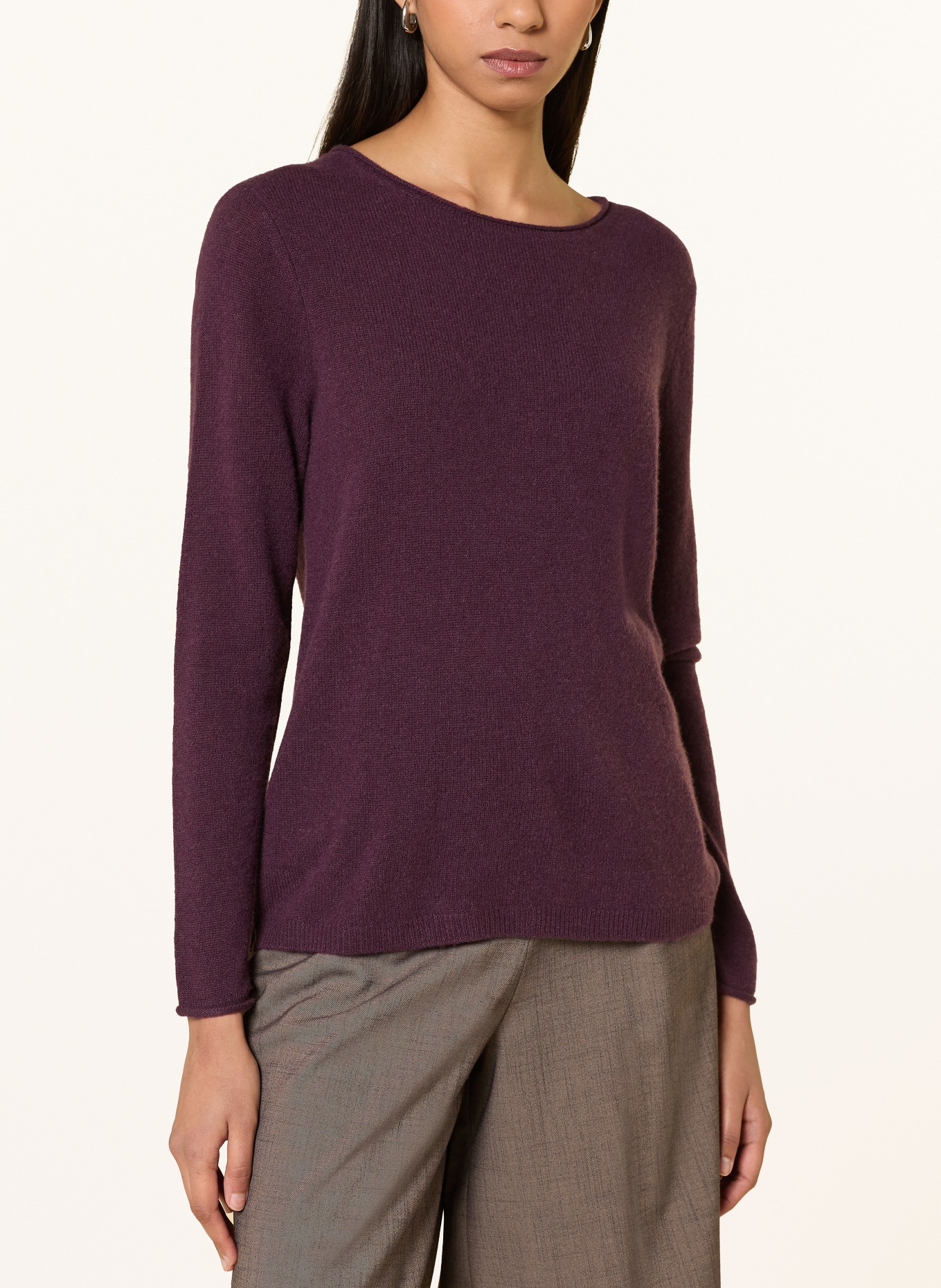 darling harbour Pull en cachemire: PLUM