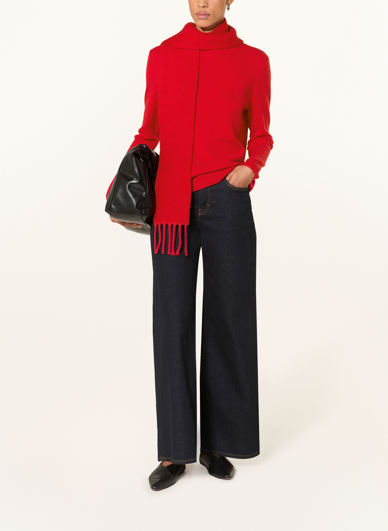 darling harbour Cashmere-Pullover: RED