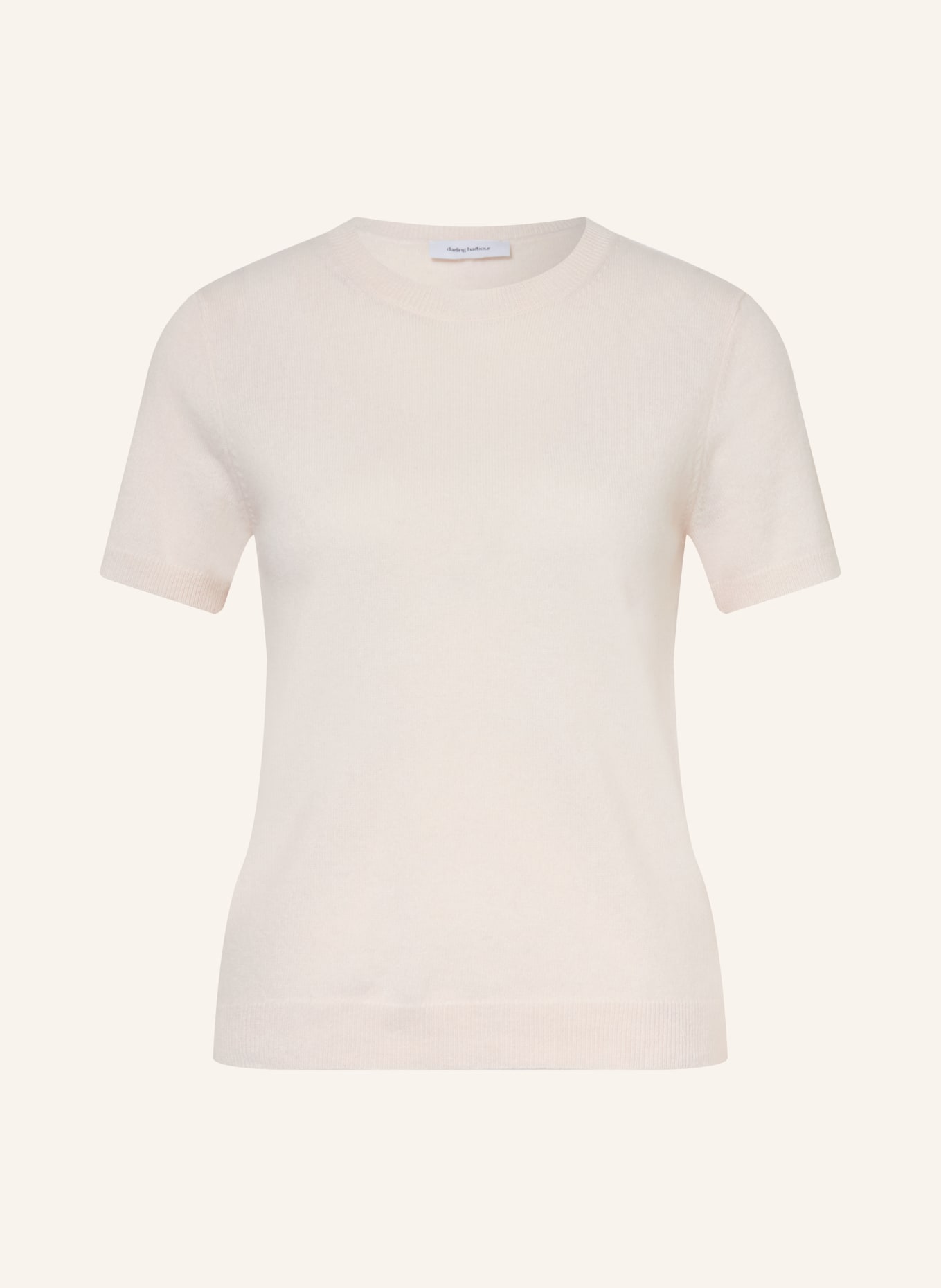darling harbour Cashmere knit sweater: CREME