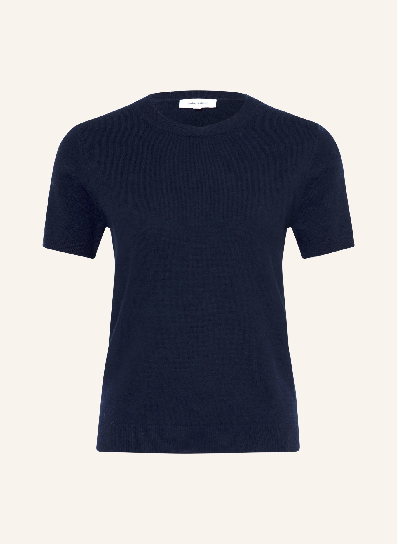 darling harbour Cashmere knit sweater: NAVY