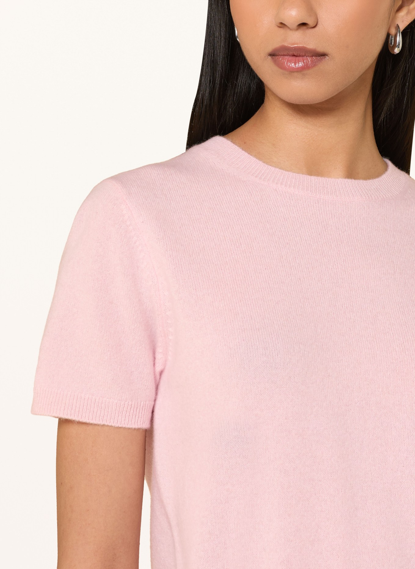 darling harbour Cashmere knit sweater: ROSE