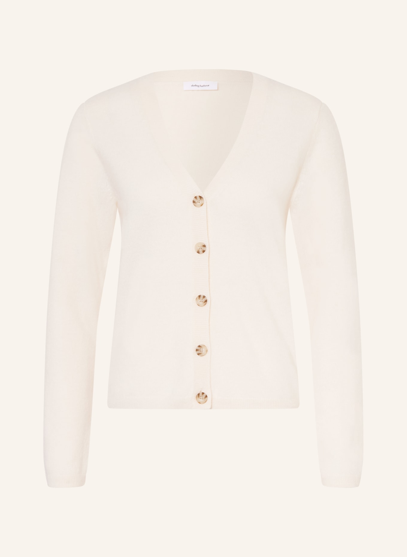 darling harbour Cardigan din cașmir: CREME