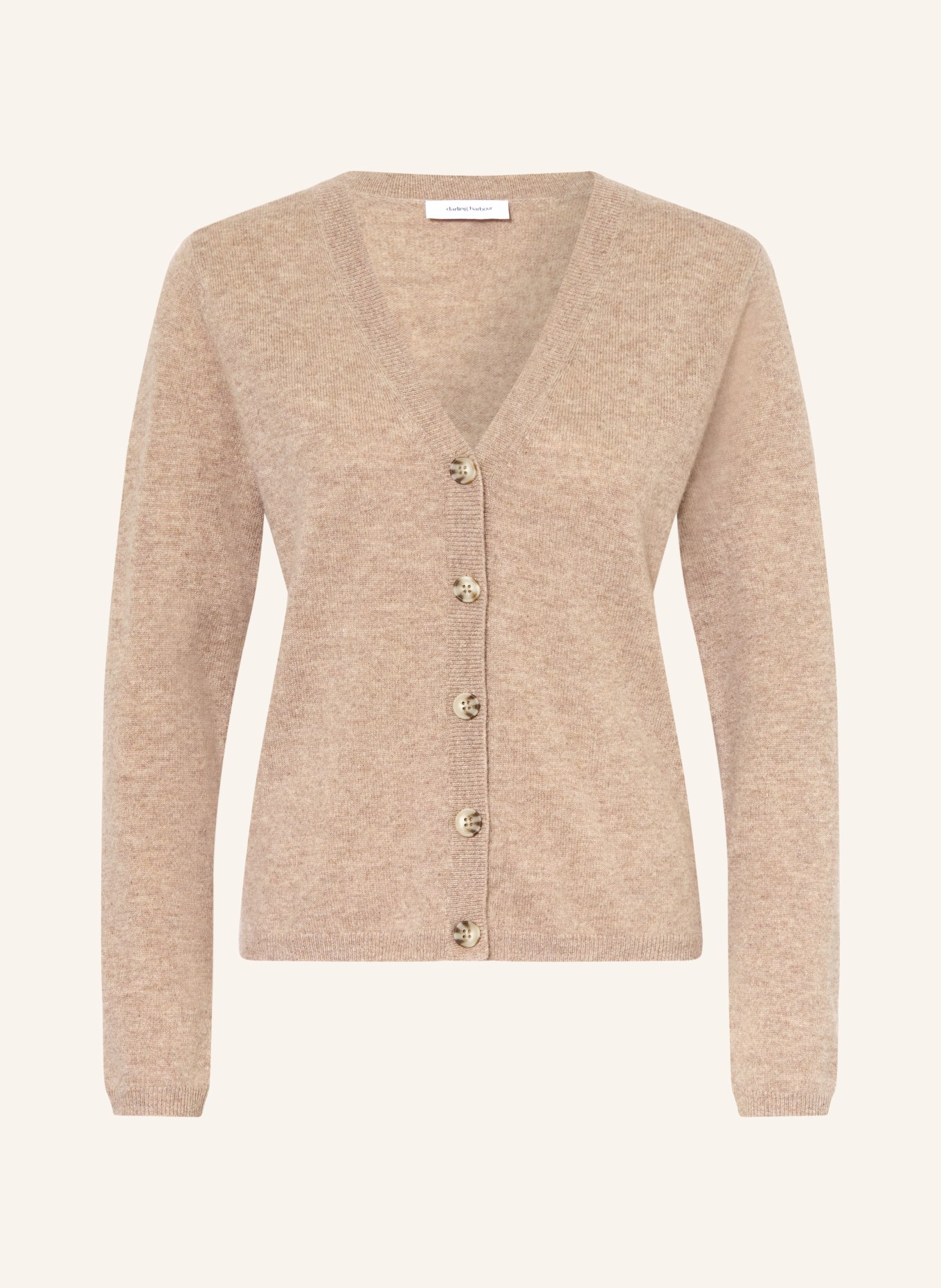 darling harbour Kasjmier vest: GREIGE MELANGE