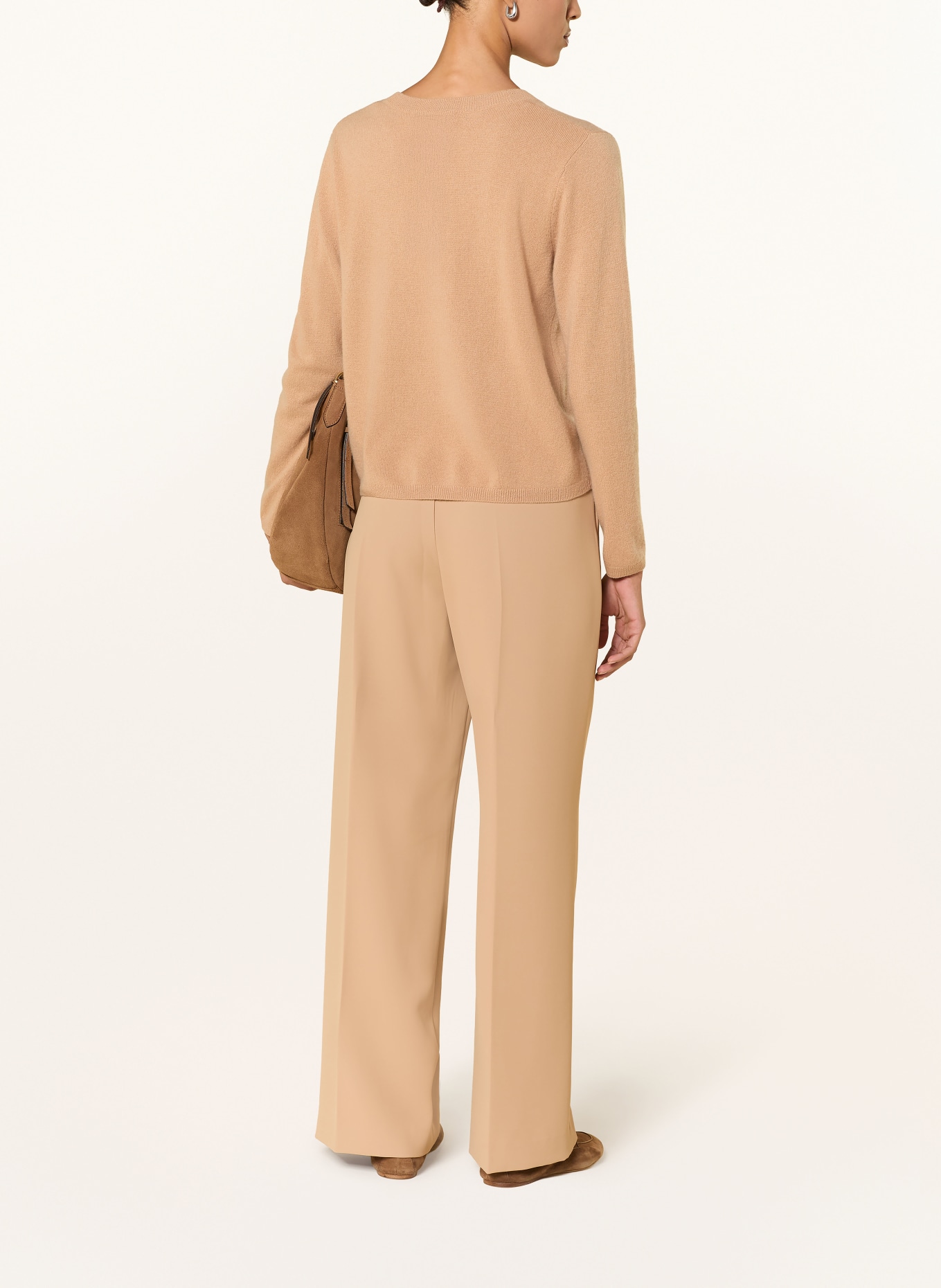 darling harbour Cashmere cardigan: CAMEL