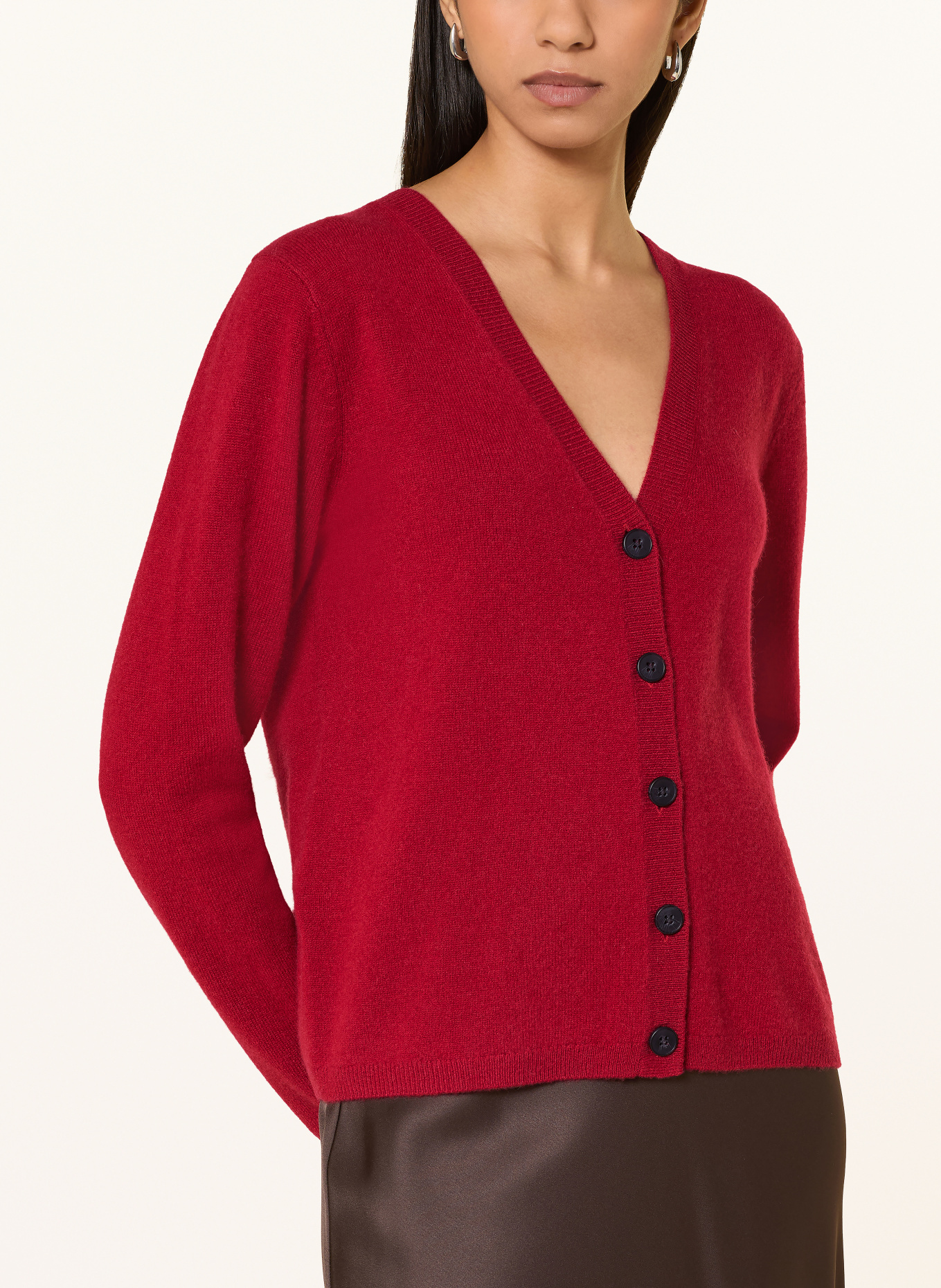 darling harbour Kasjmier vest: BRICK RED
