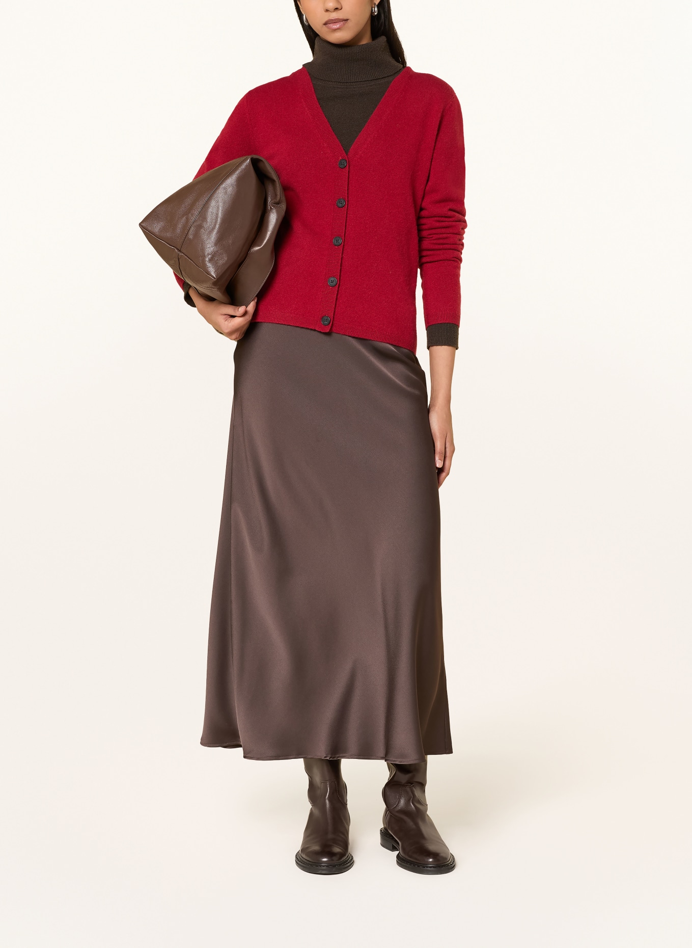 darling harbour Kasjmier vest: BRICK RED