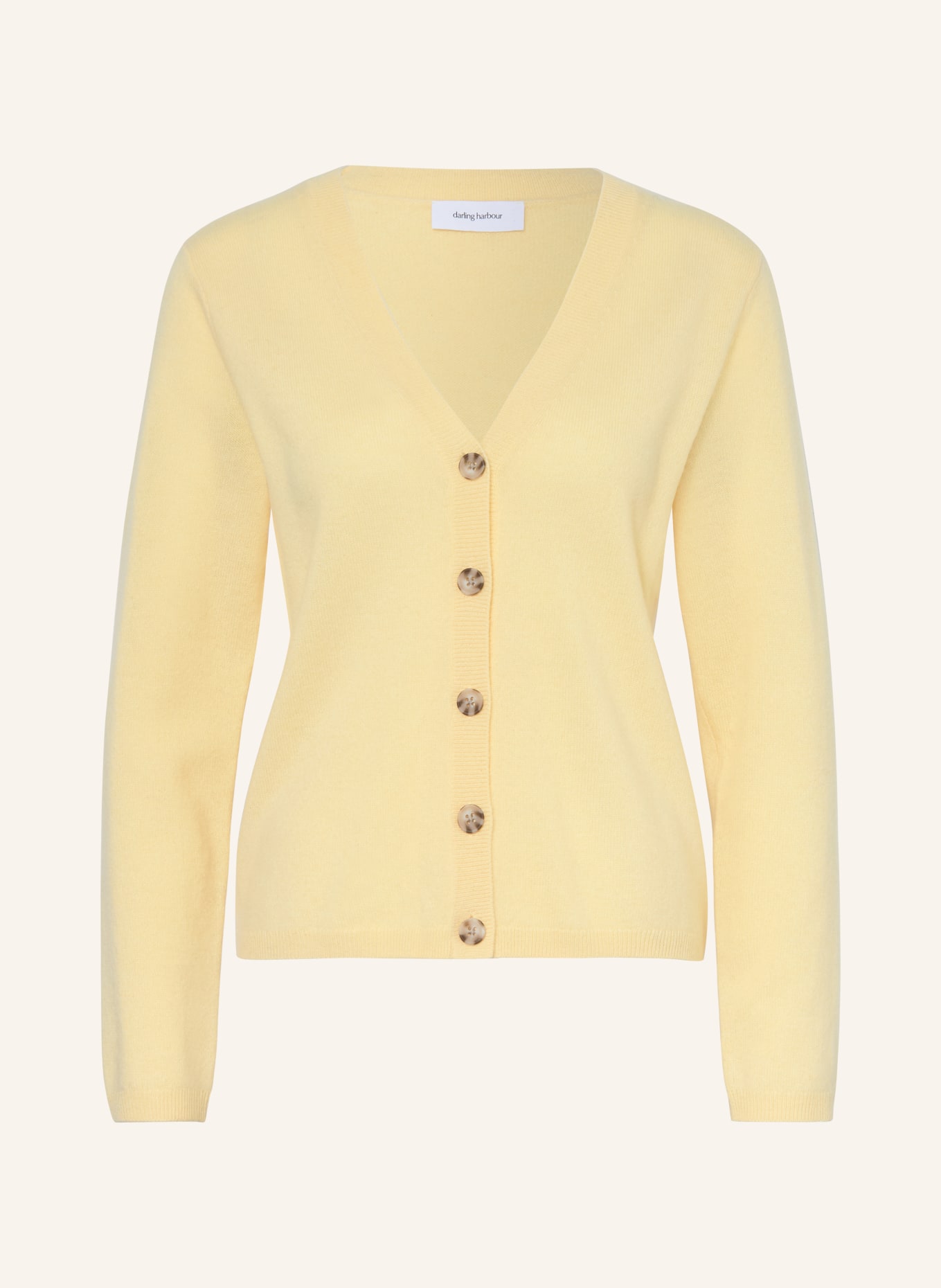 darling harbour Cardigan en cachemire: VANILLA
