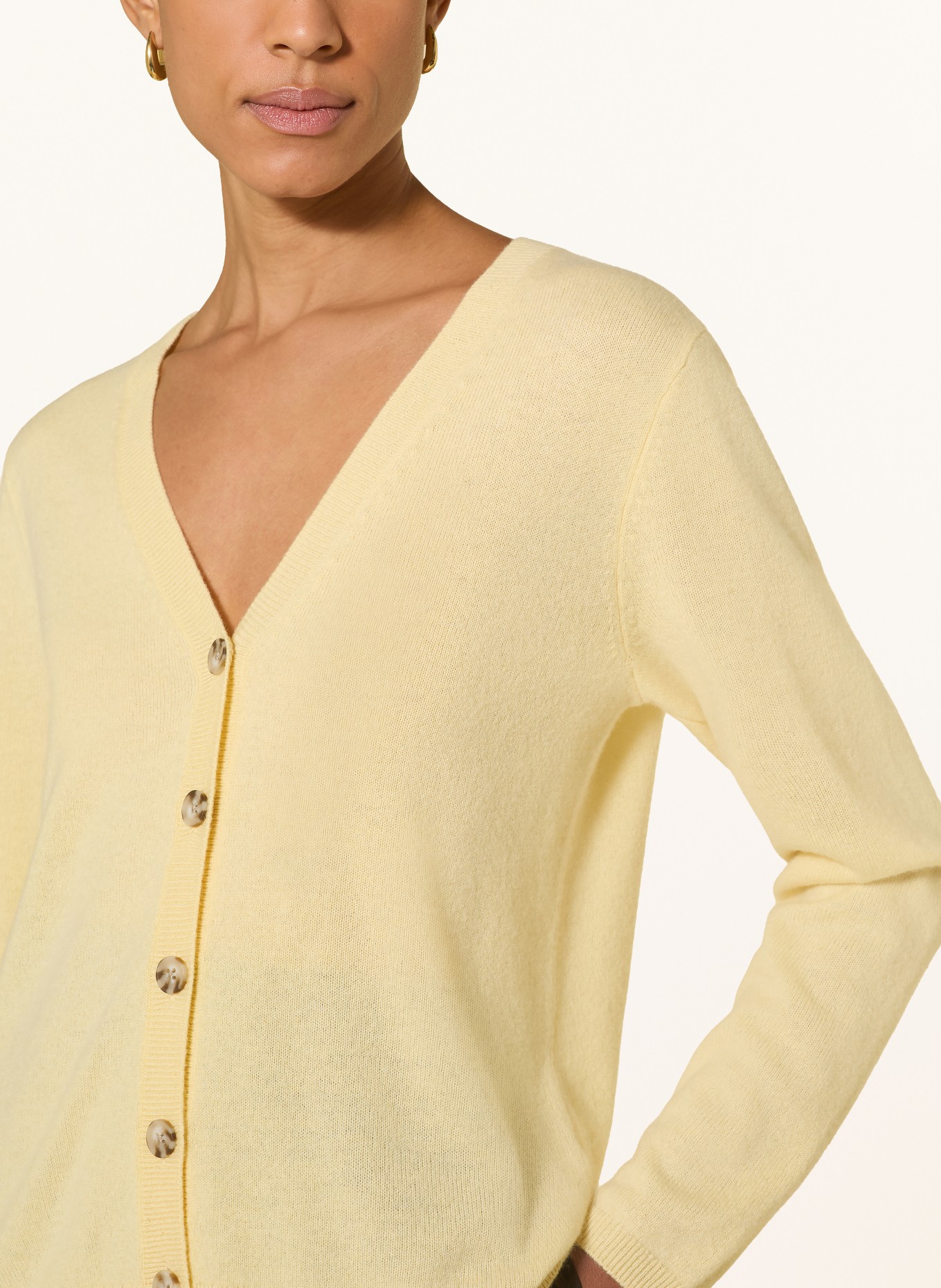 darling harbour Cardigan en cachemire: VANILLA