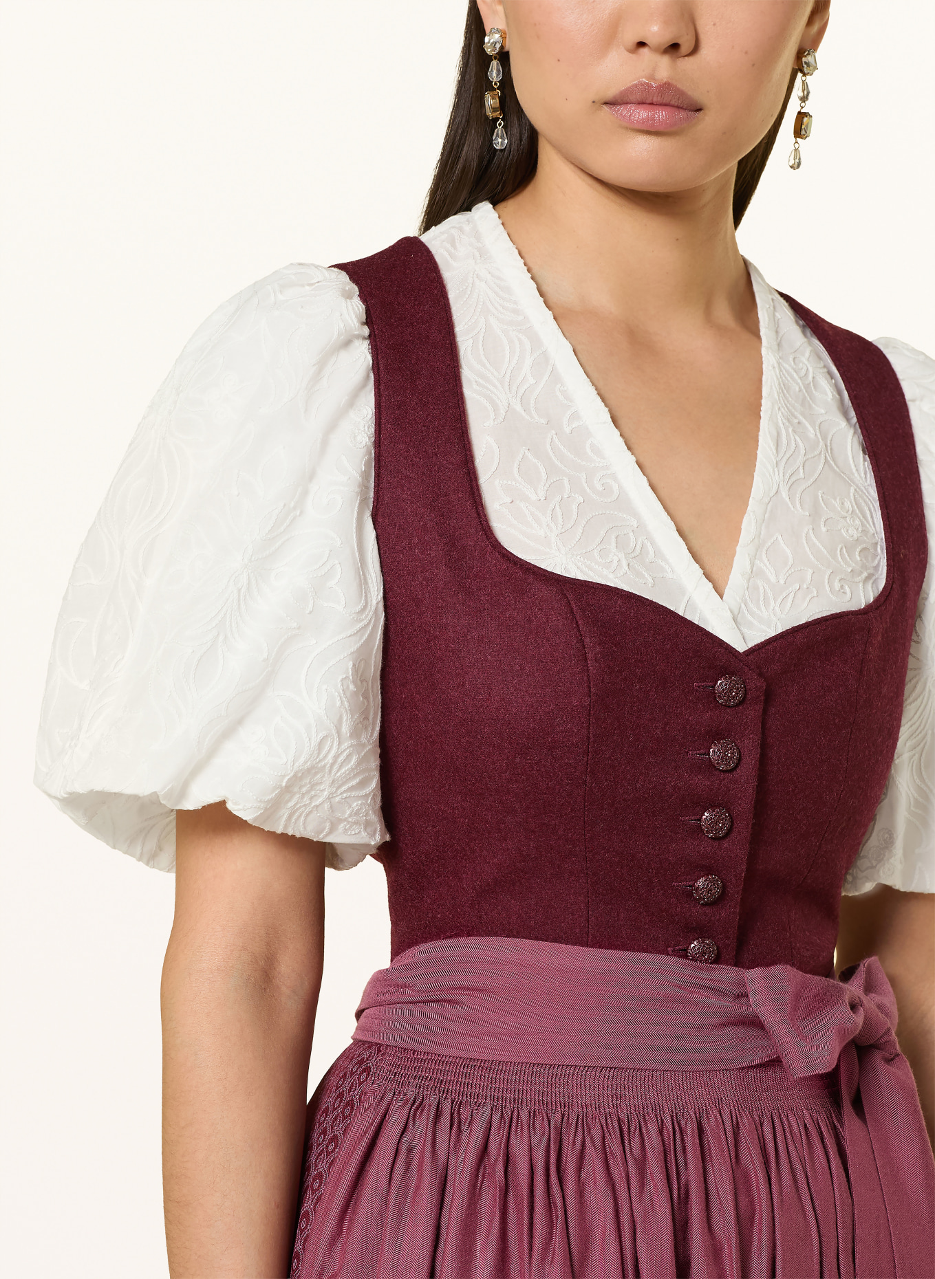 WALDORFF Dirndl-blouse LARA: WIT