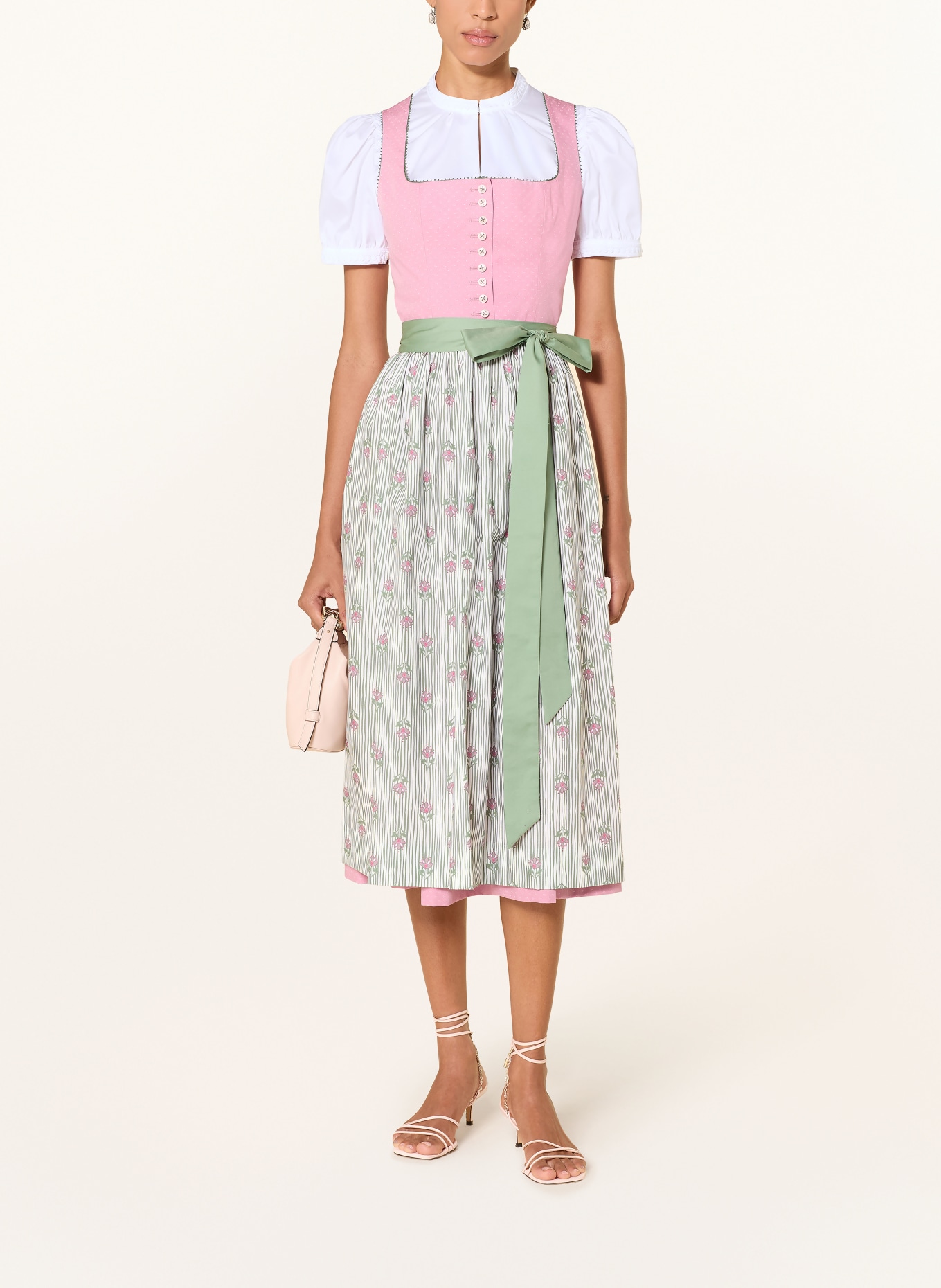 WALDORFF Dirndlbluse: WEISS