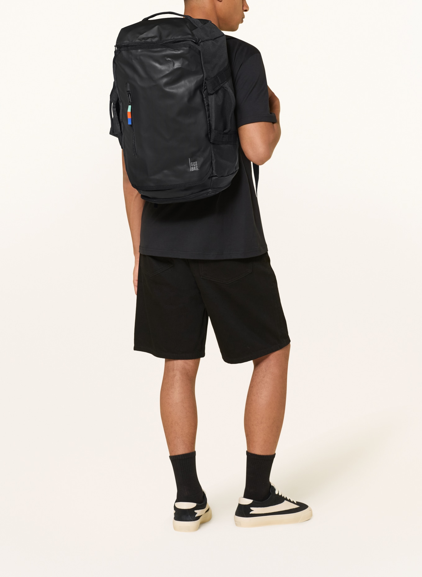 GOT BAG Geantă de călătorie DUFFLE PACK 39 l cu compartiment pentru laptop: NEGRU