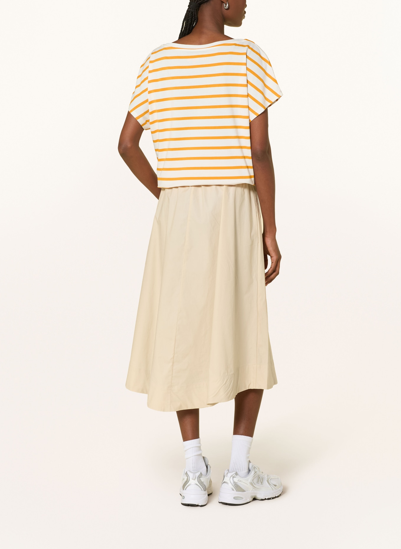 Miss Lagotte T-shirt: ECRU / DARK YELLOW