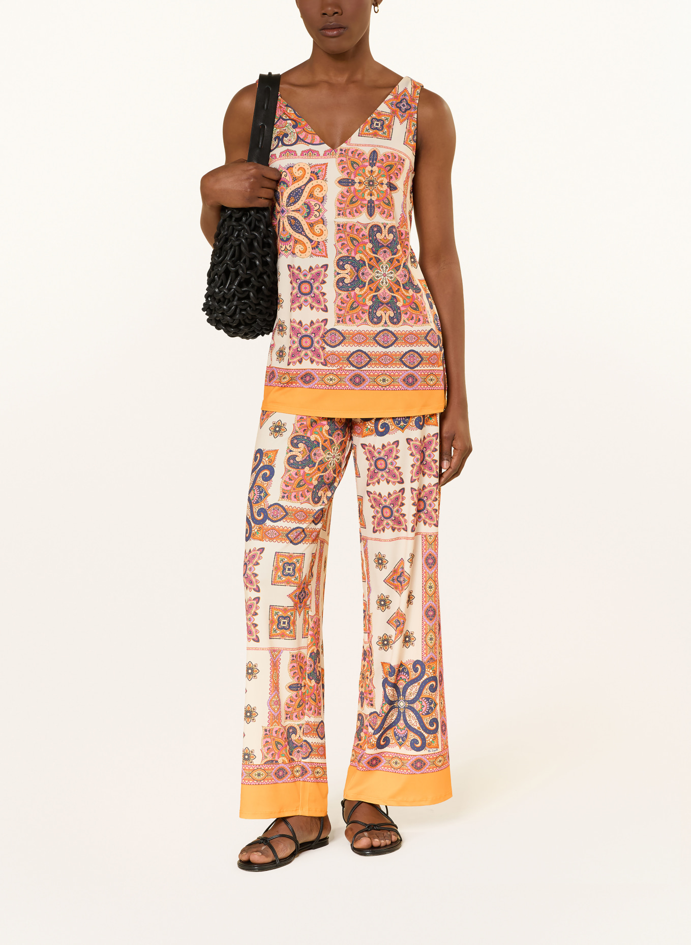 Miss Lagotte kalhoty Marlene: ORANŽOVÁ / BÉŽOVÁ / RŮŽOVÁ