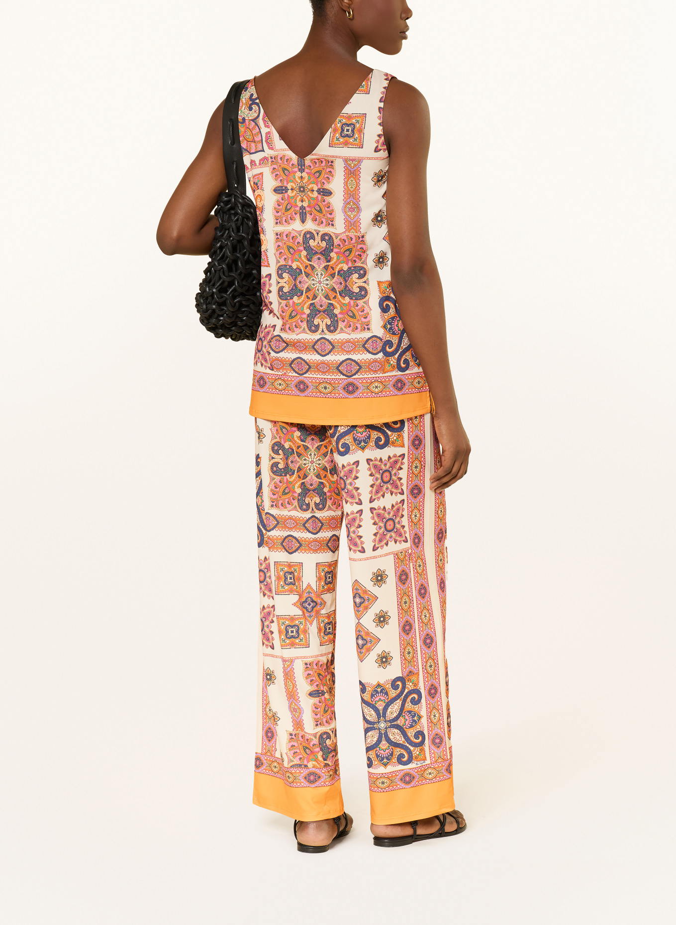 Miss Lagotte kalhoty Marlene: ORANŽOVÁ / BÉŽOVÁ / RŮŽOVÁ