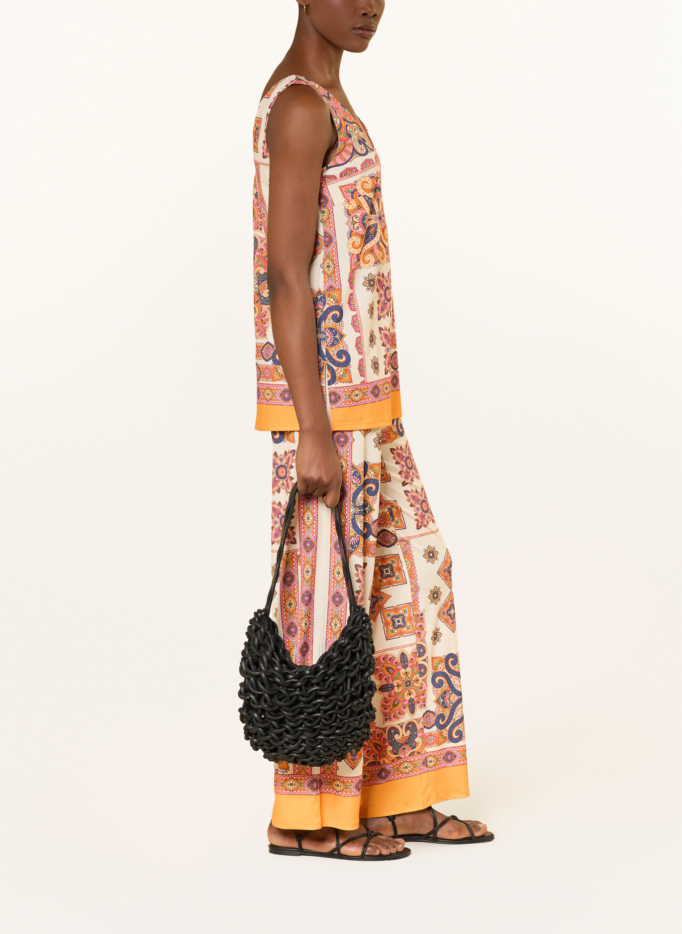 Miss Lagotte kalhoty Marlene: ORANŽOVÁ / BÉŽOVÁ / RŮŽOVÁ