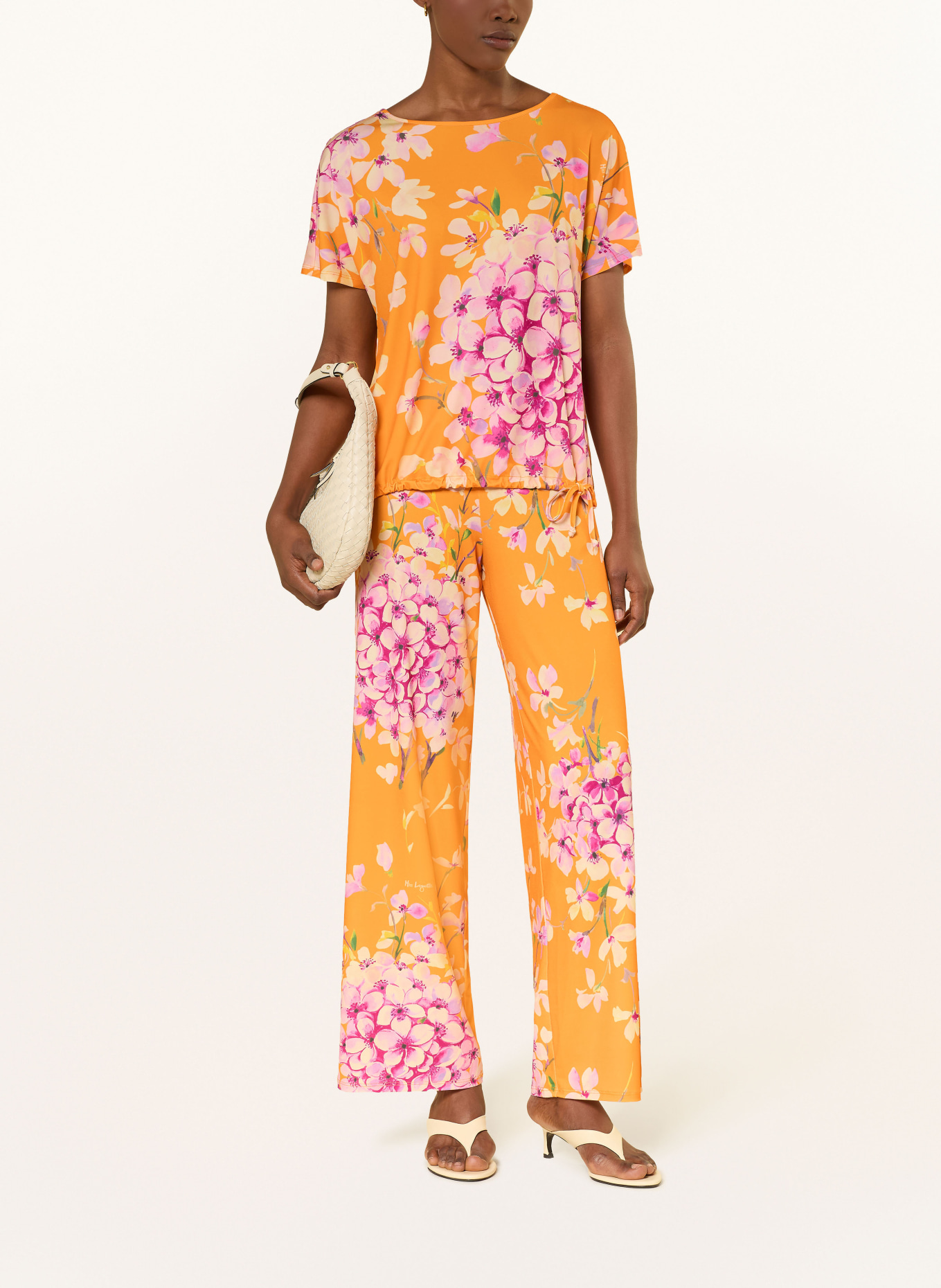 Miss Lagotte kalhoty Marlene: ORANŽOVÁ / RŮŽOVÁ