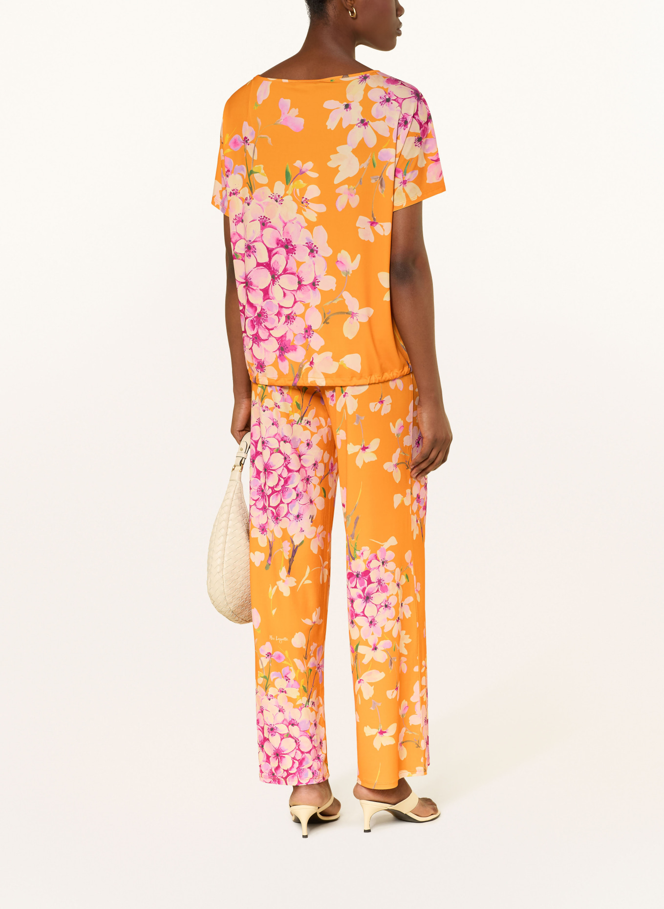 Miss Lagotte kalhoty Marlene: ORANŽOVÁ / RŮŽOVÁ