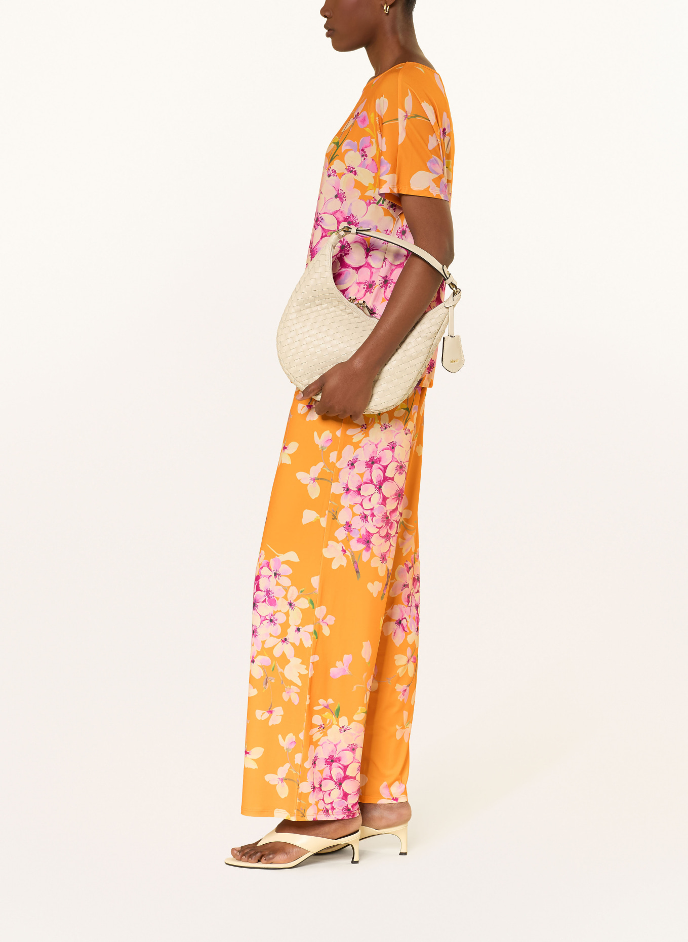 Miss Lagotte kalhoty Marlene: ORANŽOVÁ / RŮŽOVÁ