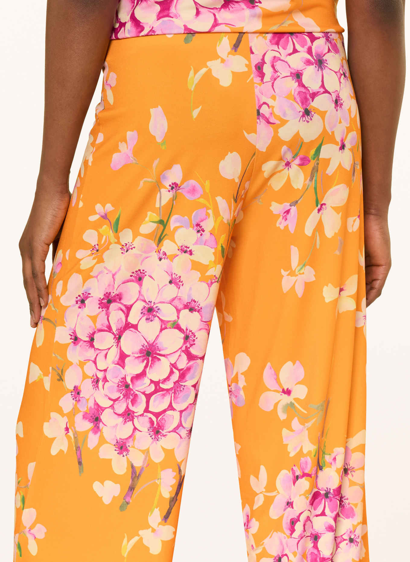 Miss Lagotte kalhoty Marlene: ORANŽOVÁ / RŮŽOVÁ