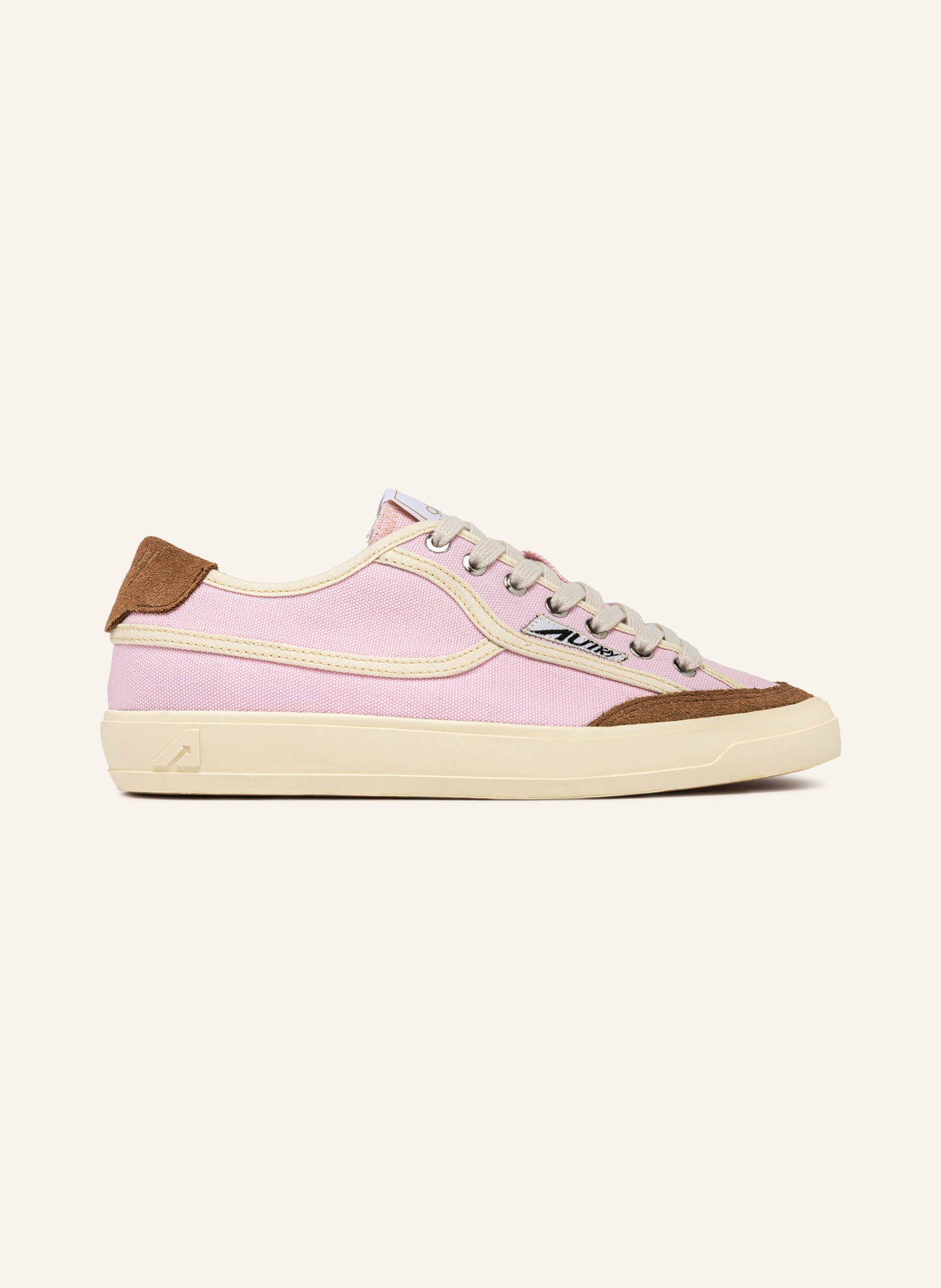 AUTRY Sneaker WINDSCAPE LOW: ROSA / BRAUN / CREME
