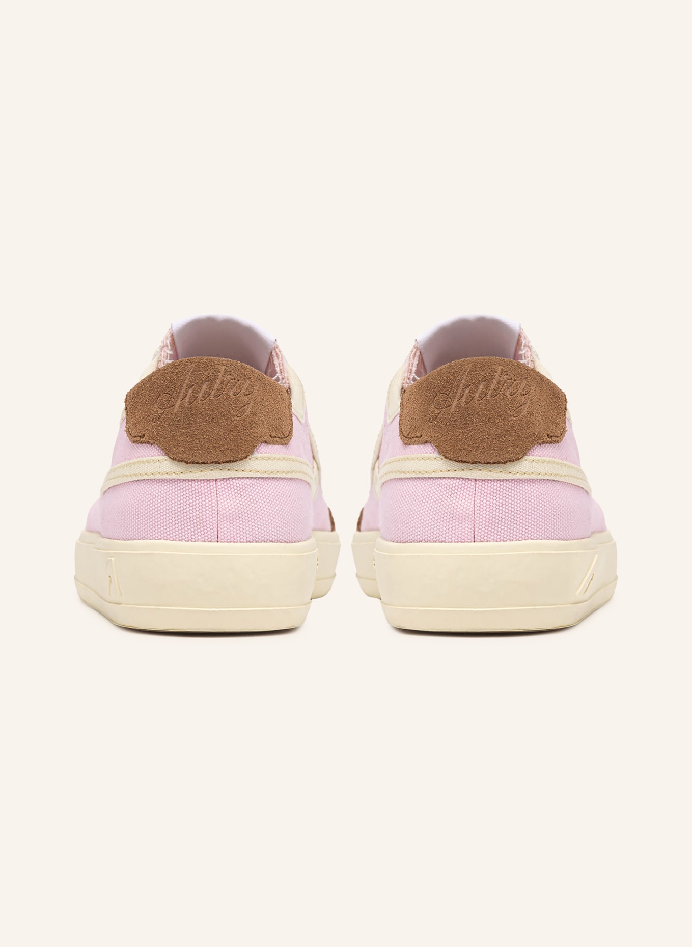 AUTRY Sneaker WINDSCAPE LOW: ROSA / BRAUN / CREME
