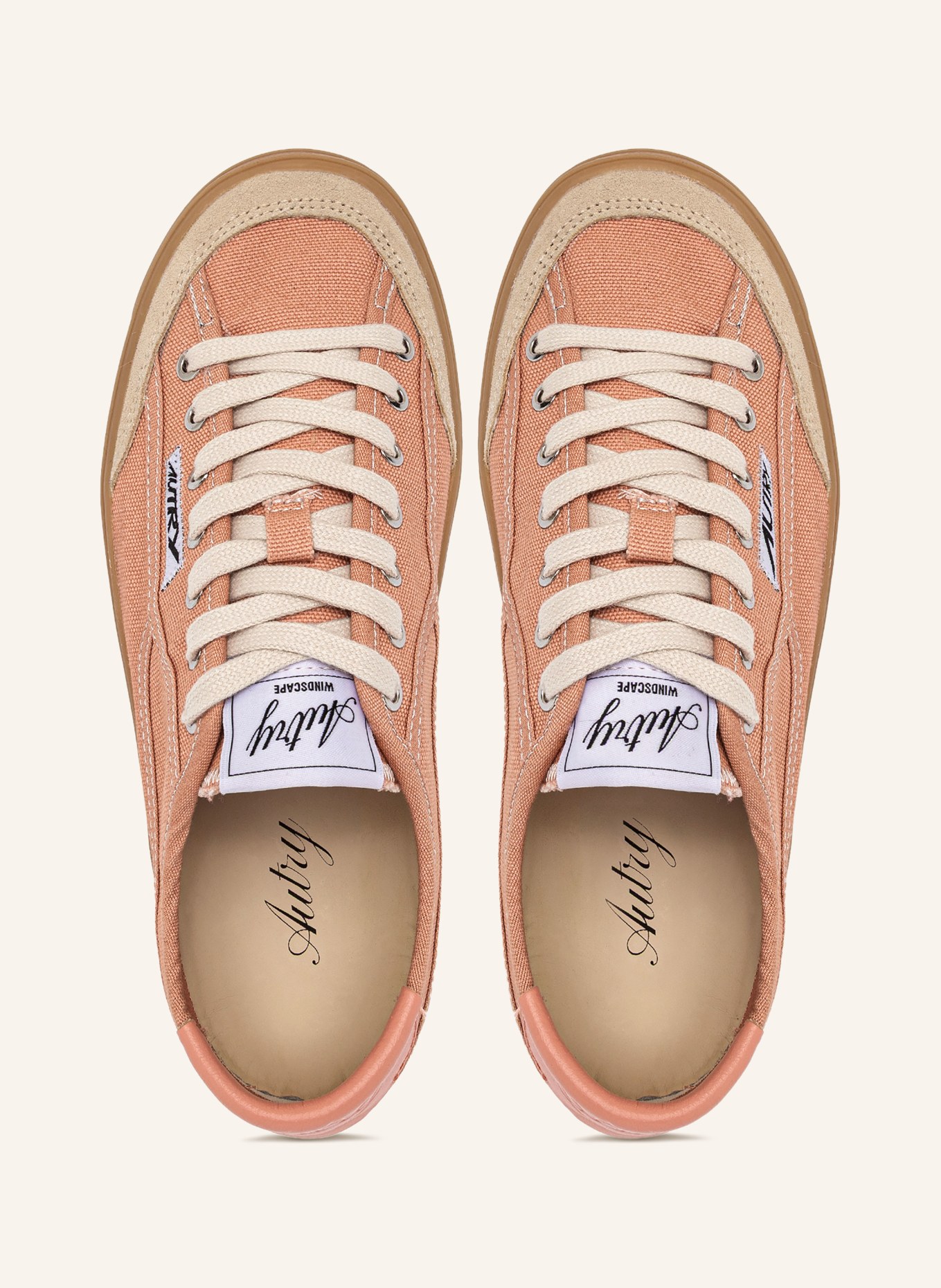 AUTRY Sneaker WINDSCAPE LOW: HELLROT / WEISS / SCHWARZ