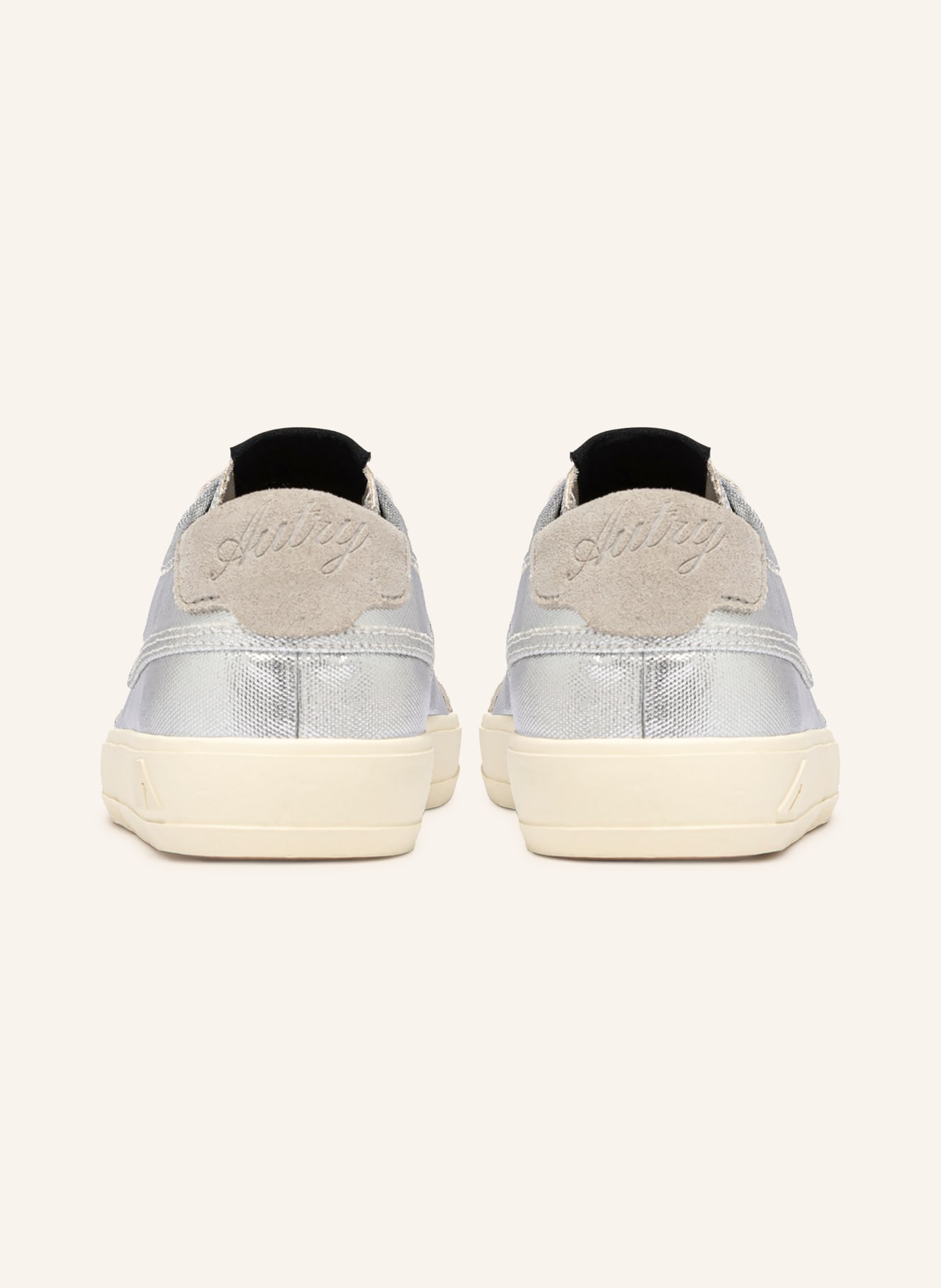 AUTRY Tenisky WINDSCAPE LOW CU: STŘÍBRNÁ / KRÉMOVÁ / ŠEDÁ