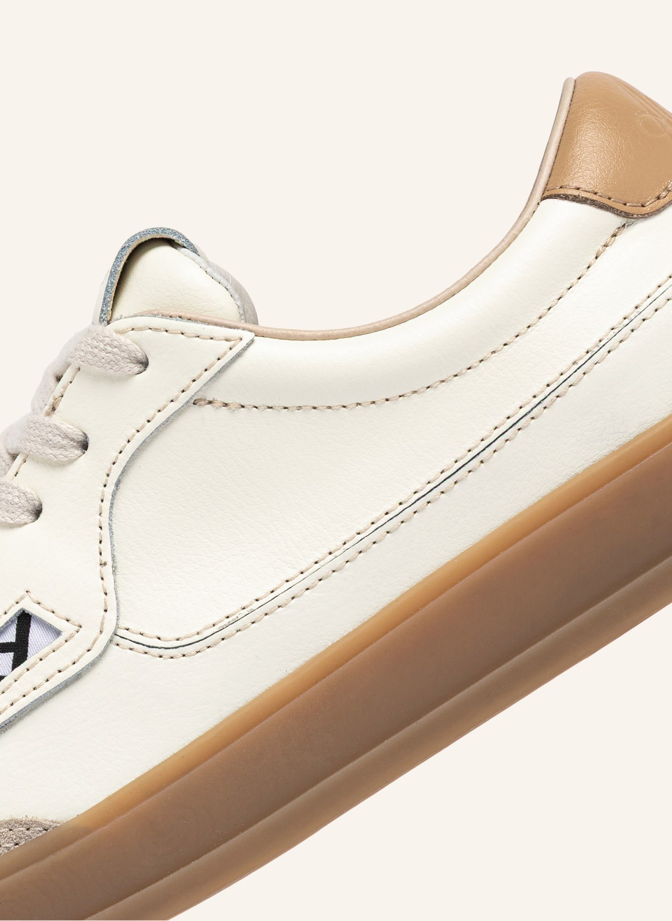 AUTRY Baskets WINDSCAPE LOW UK: CRÈME / MARRON CLAIR