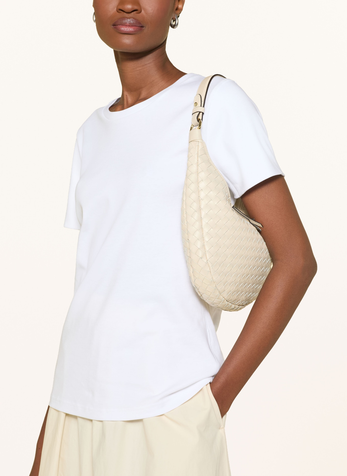 ZAÍDA T-Shirt: WEISS