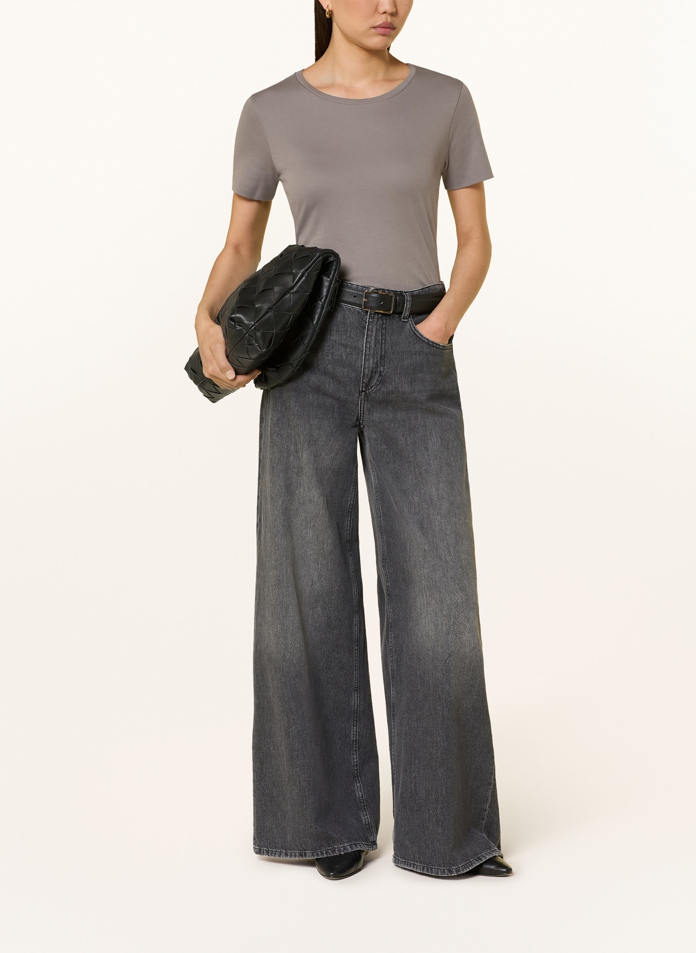 ZAÍDA T-shirt: TAUPE