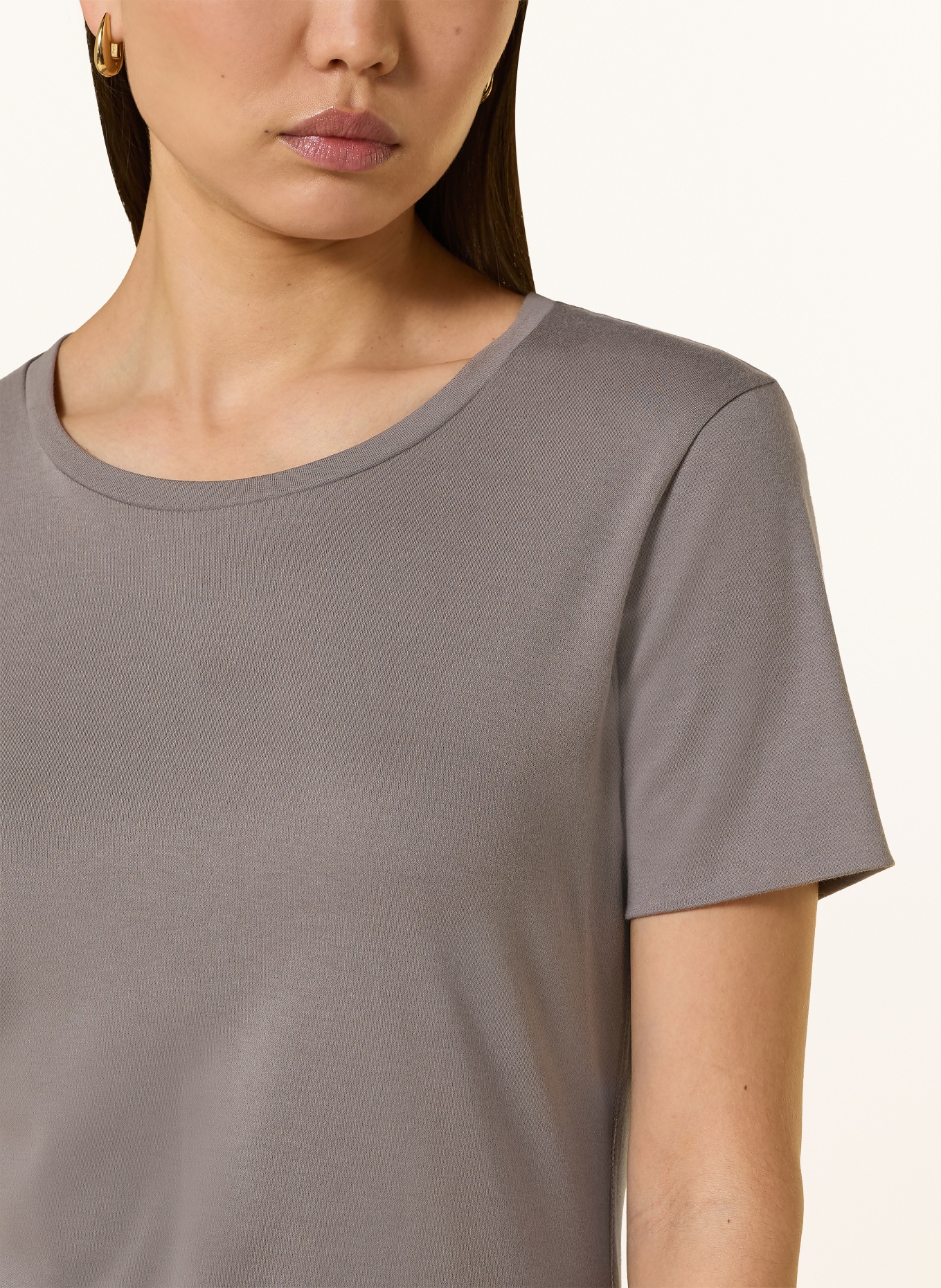 ZAÍDA T-shirt: TAUPE