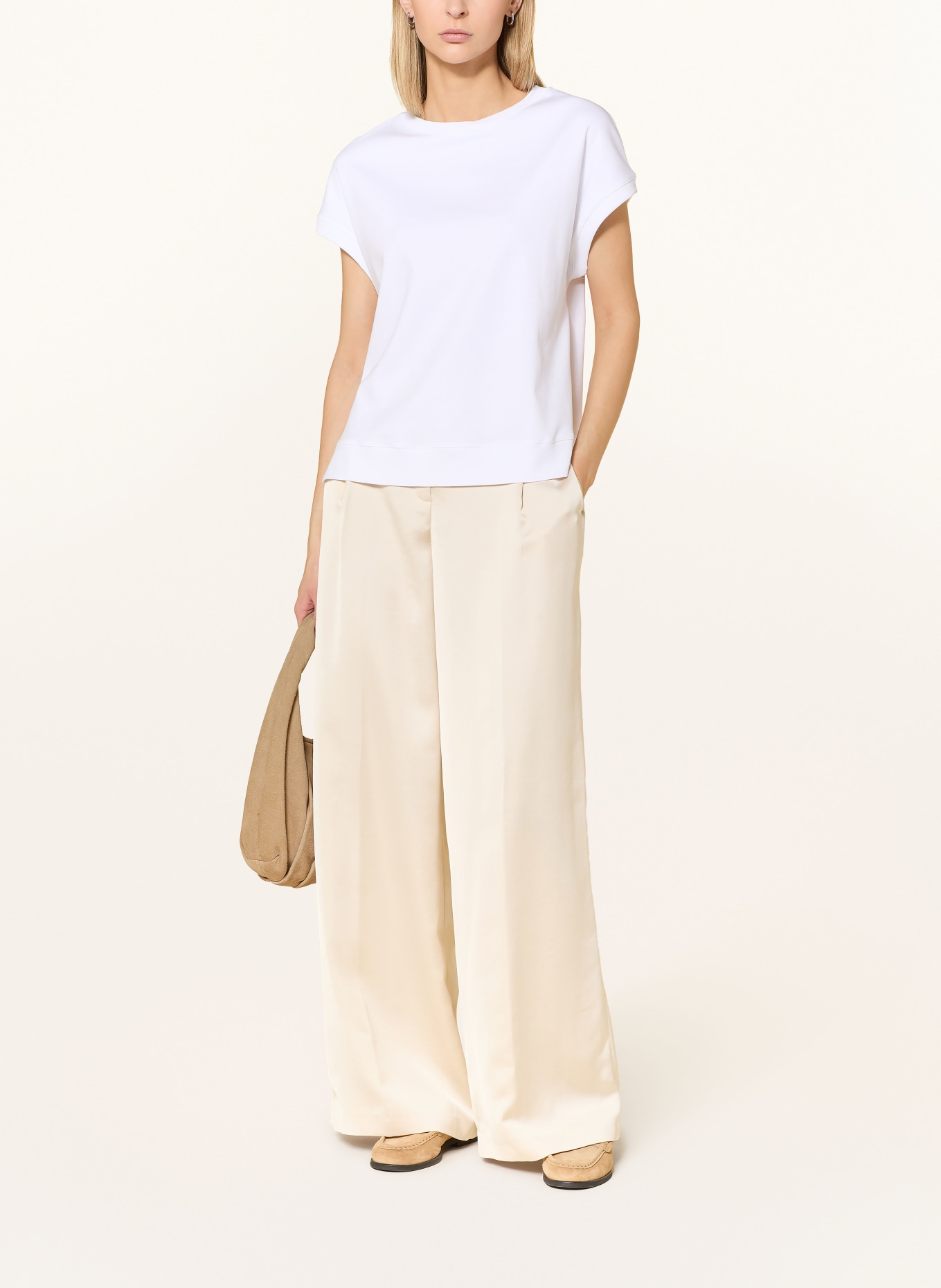 ZAÍDA Sweatshirt: WHITE