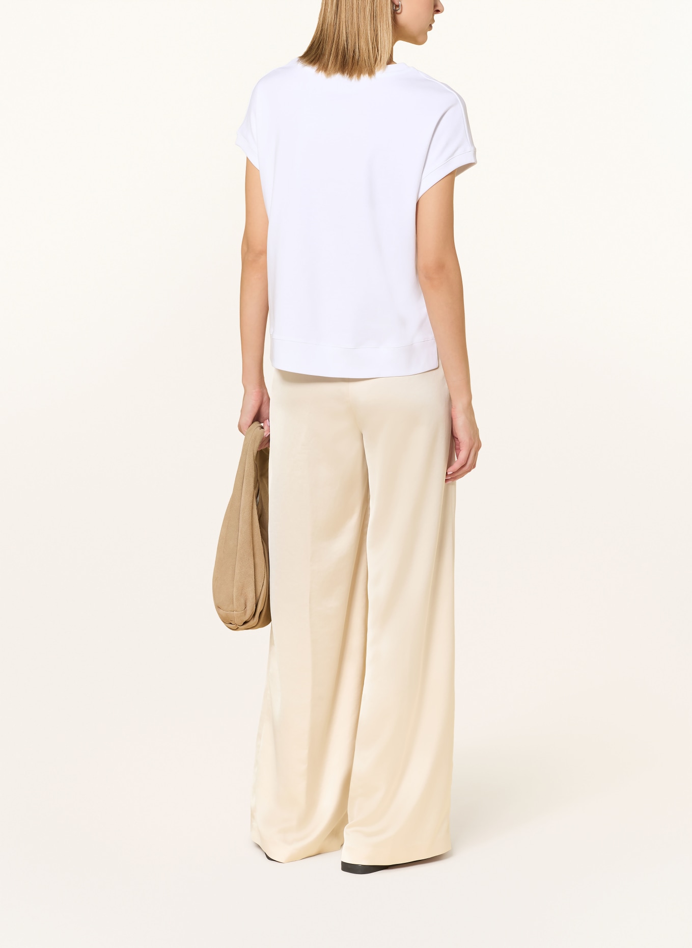 ZAÍDA Sweatshirt: WHITE