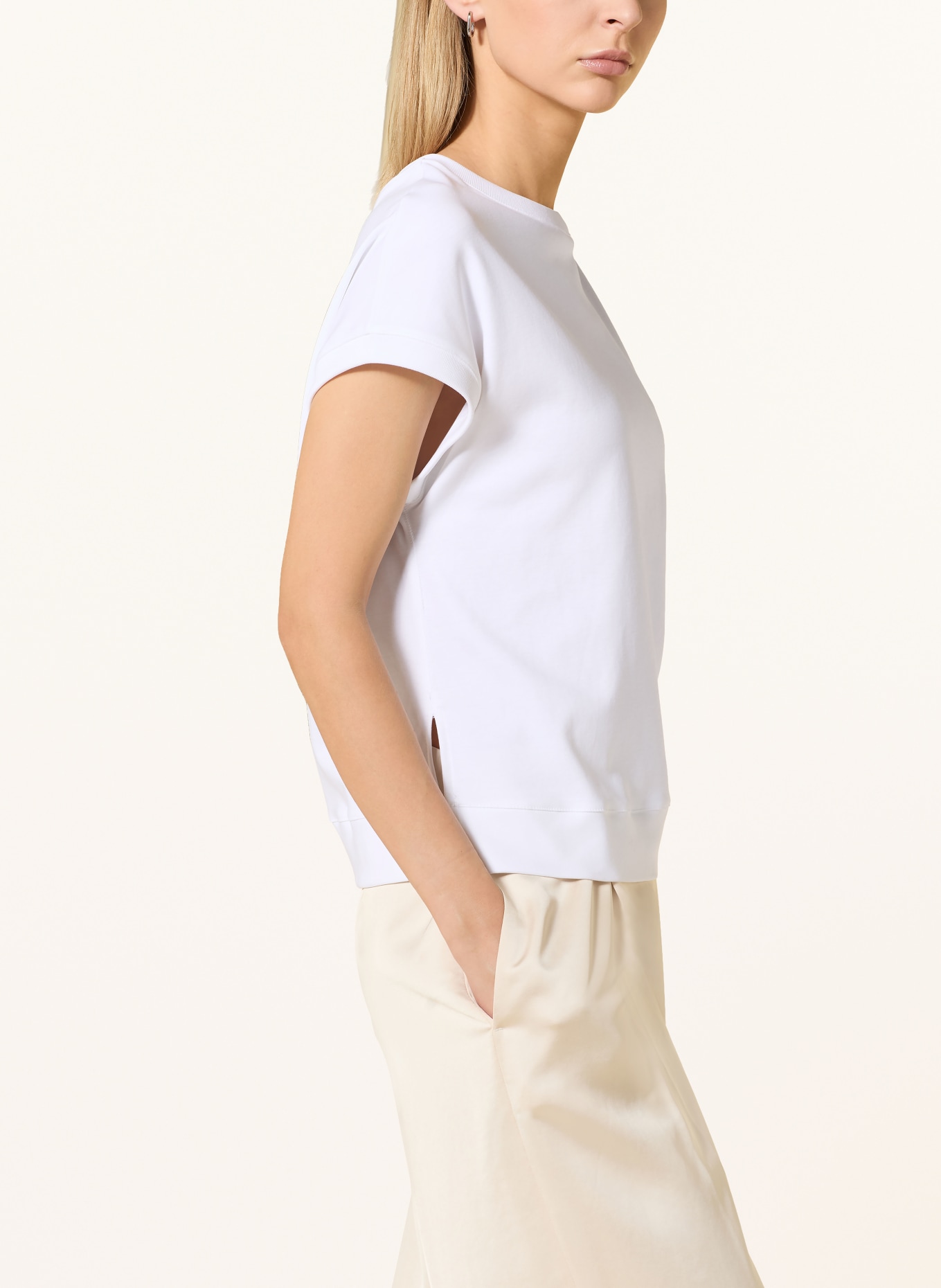 ZAÍDA Sweatshirt: WHITE