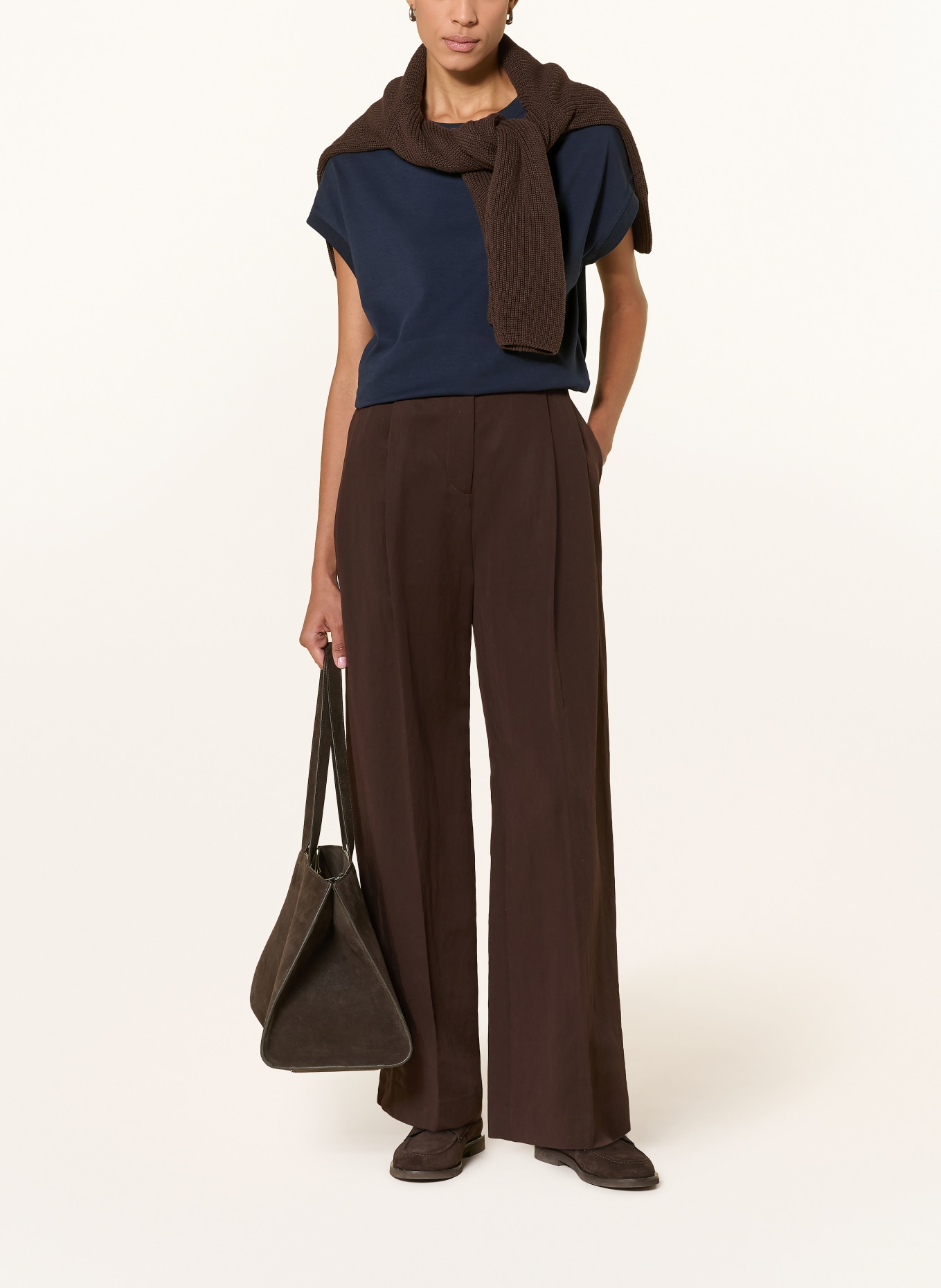 ZAÍDA Sweatshirt: DUNKELBLAU