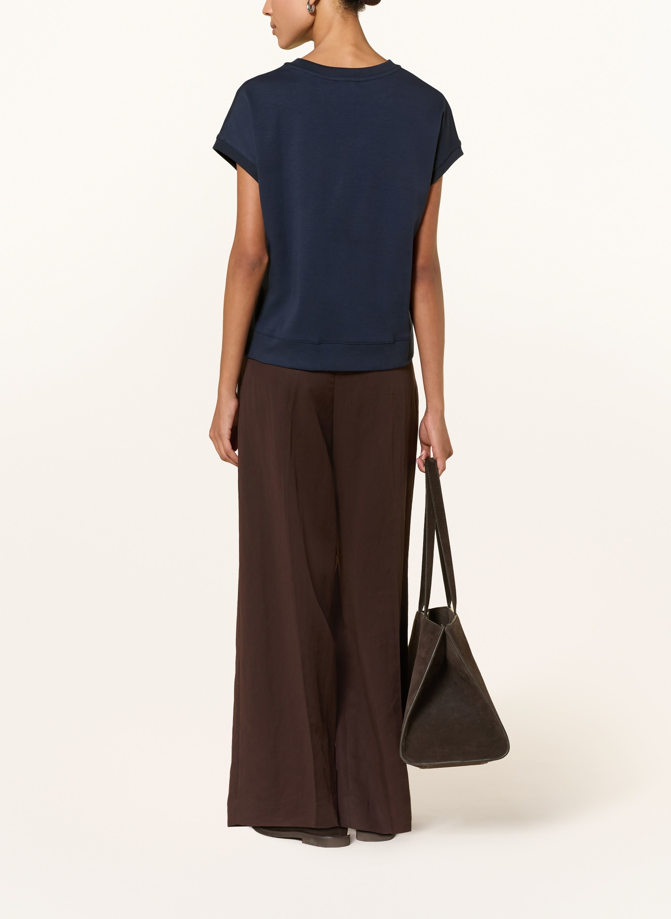 ZAÍDA Sweatshirt: DUNKELBLAU